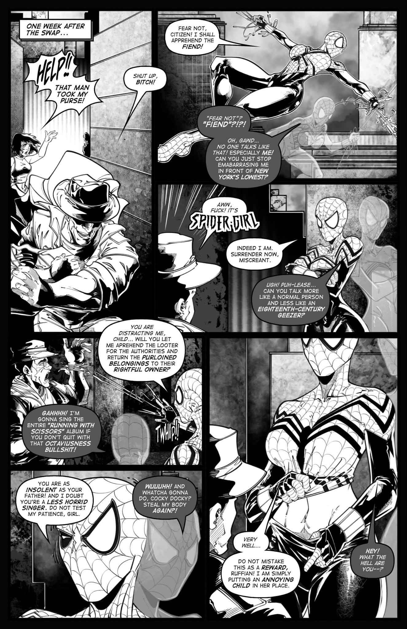 Superior Spider-Girl (Spider-Man) [Tracy Scops] 2 . Superior Spider-Girl - Chapter 2 (Spider-Man) [Tracy Scops] – page 4