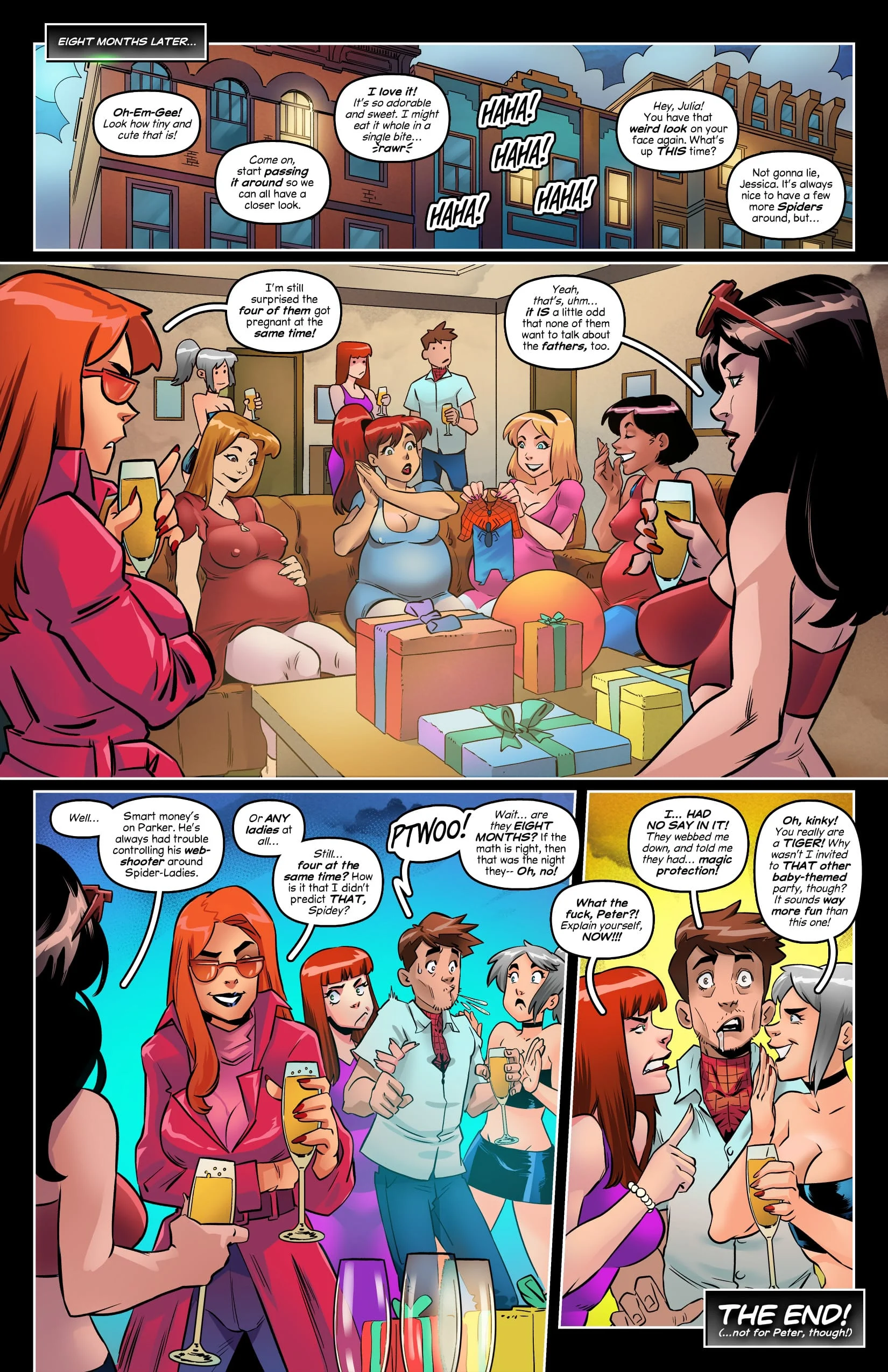 Sluttish Spider Bitches’ Night Out (Spider-Man, X-Men) [Tracy Scops , Denideni Kun] 1 . Sluttish Spider Bitches’ Night Out - Chapter 1 (Spider-Man, X-Men) [Tracy Scops , Denideni Kun] – page 11