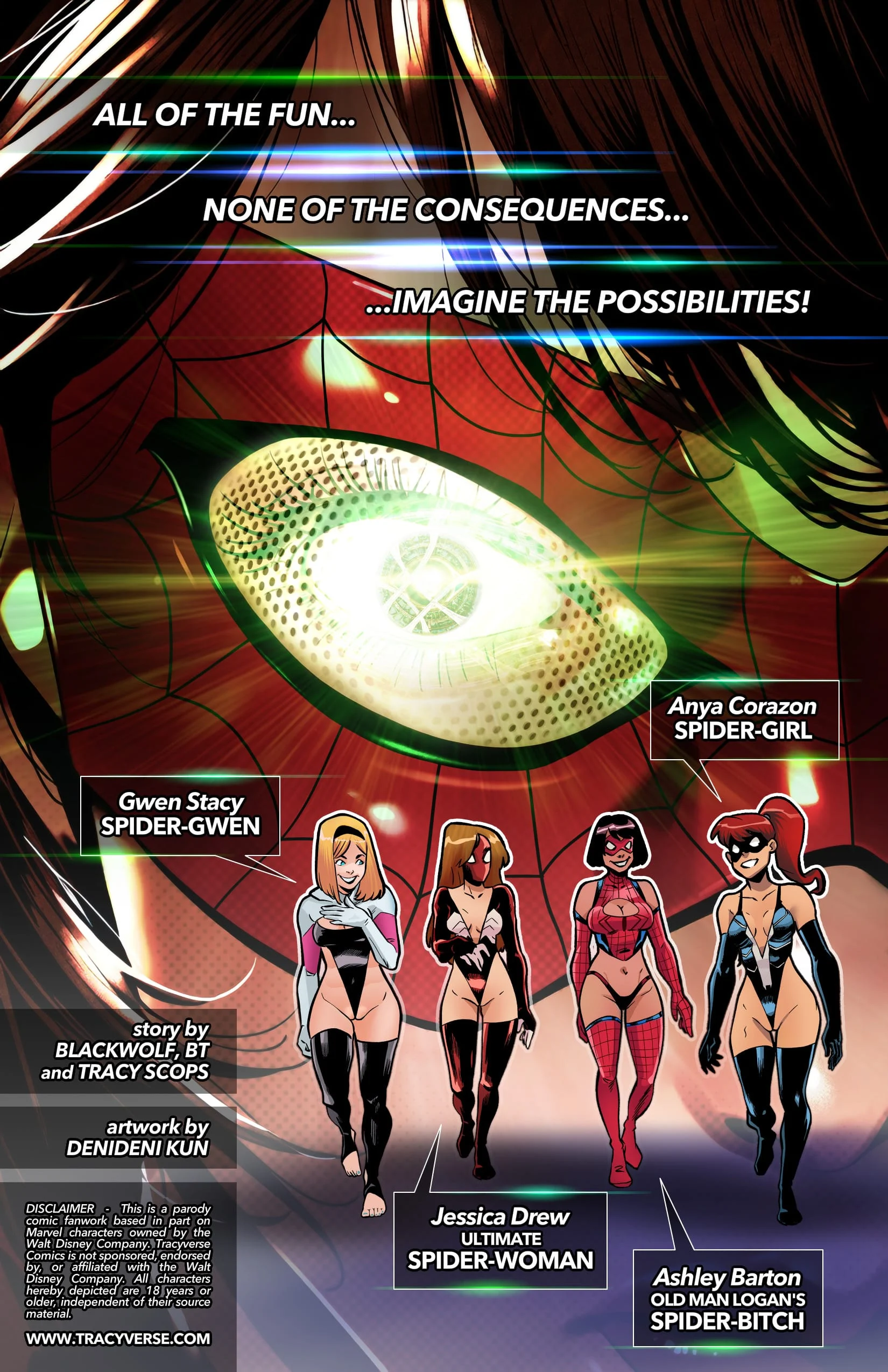 Sluttish Spider Bitches’ Night Out (Spider-Man, X-Men) [Tracy Scops , Denideni Kun] 1 . Sluttish Spider Bitches’ Night Out - Chapter 1 (Spider-Man, X-Men) [Tracy Scops , Denideni Kun] – page 2