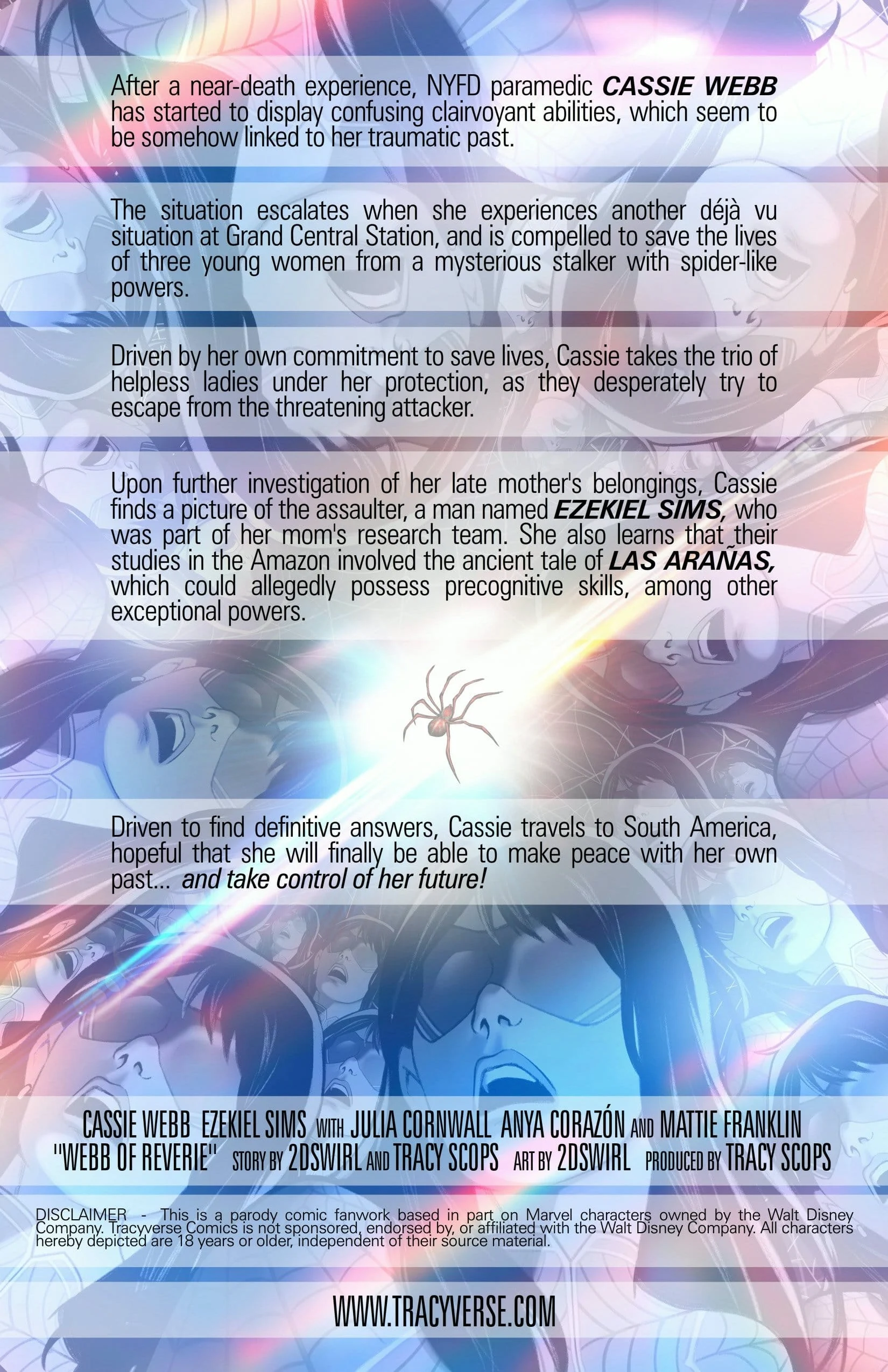 Webb of Reverie (Spider-Man) [Tracy Scops , 2DSwirl] 1 . Webb of Reverie - Chapter 1 (Spider-Man) [Tracy Scops] – page 2