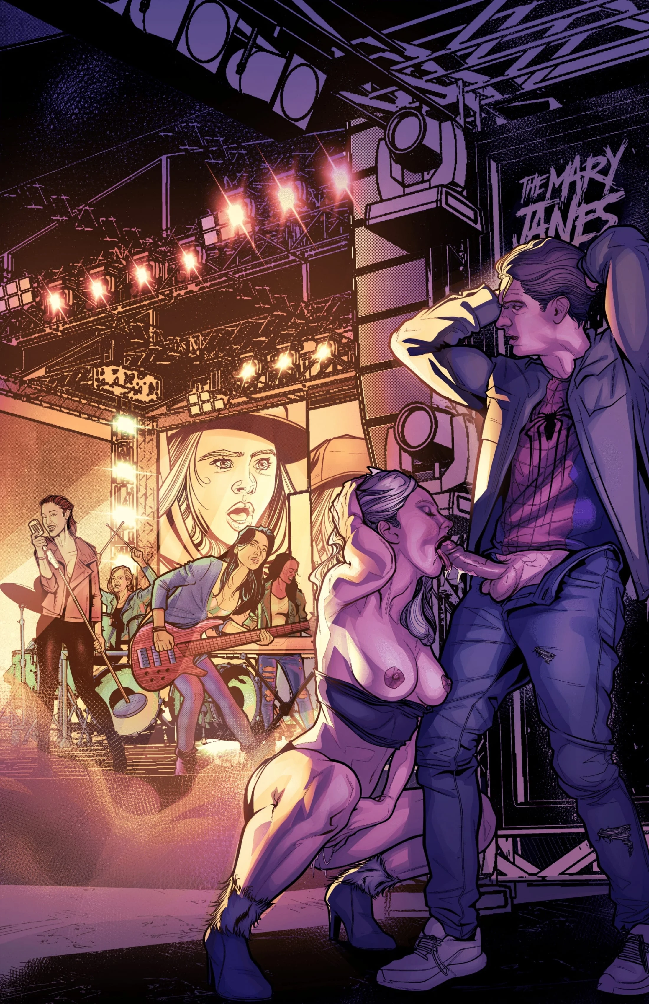 Gwen-Xposure (Spider-Man) [Tracy Scops] 2 . Gwen-Xposure - Reduxxx - Chapter 2 (Spider-Man) [Tracy Scops] – page 28