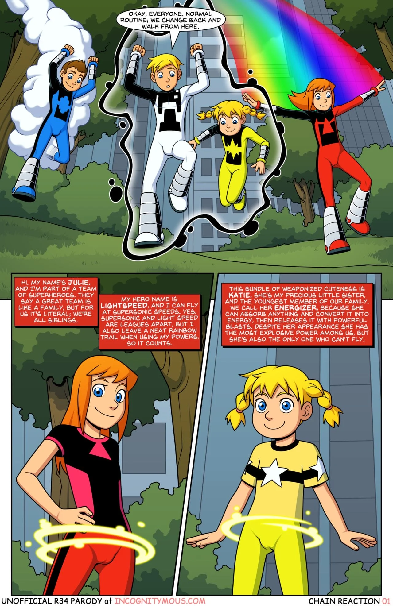 Chain Reaction (Power Pack) [Incognitymous] 1 . Chain Reaction - Chapter 1 (Power Pack) [Incognitymous] – page 2