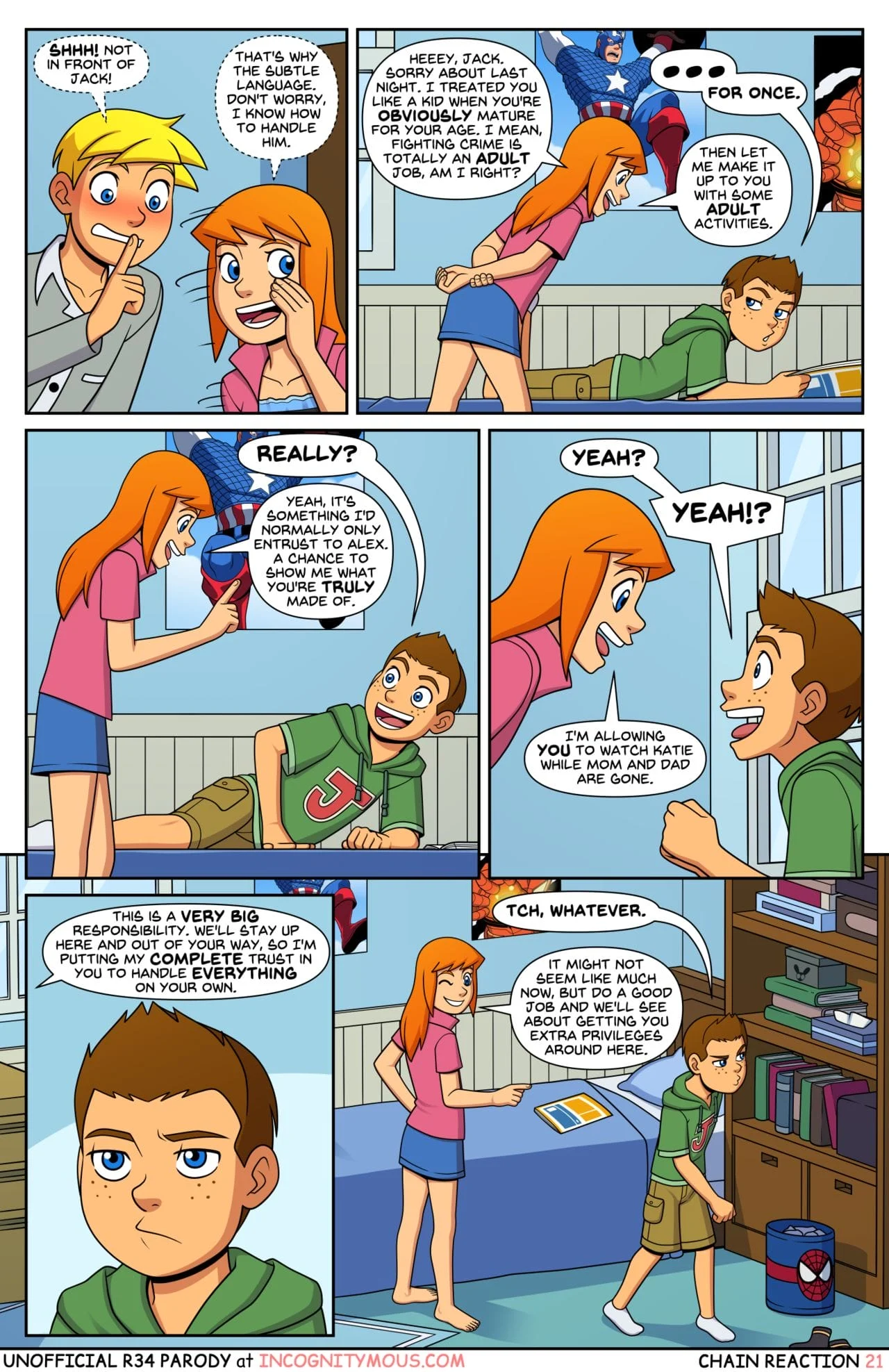 Chain Reaction (Power Pack) [Incognitymous] 1 . Chain Reaction - Chapter 1 (Power Pack) [Incognitymous] – page 22