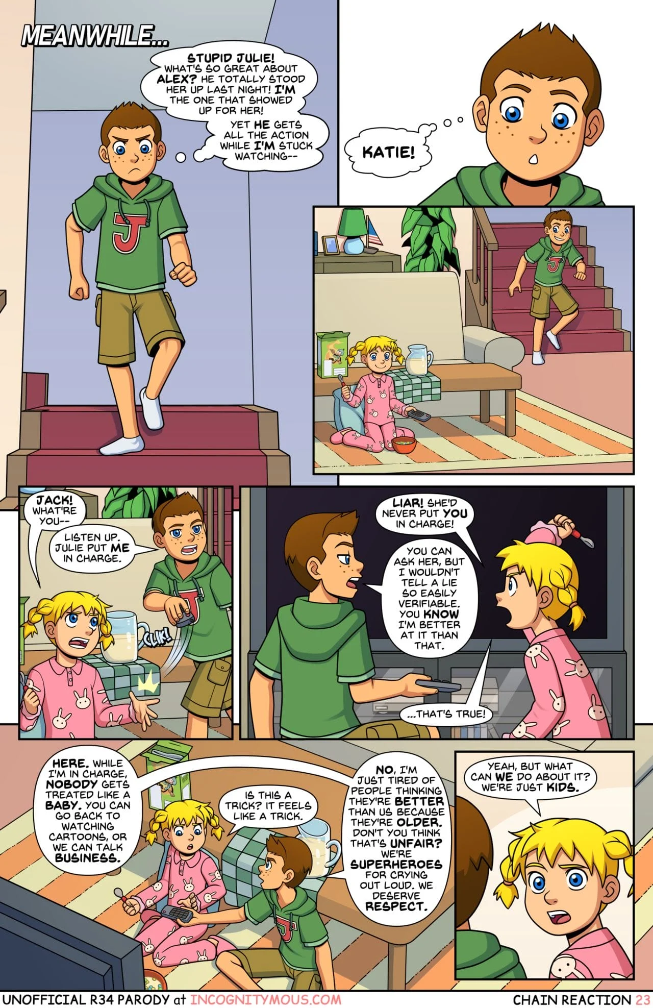 Chain Reaction (Power Pack) [Incognitymous] 1 . Chain Reaction - Chapter 1 (Power Pack) [Incognitymous] – page 24