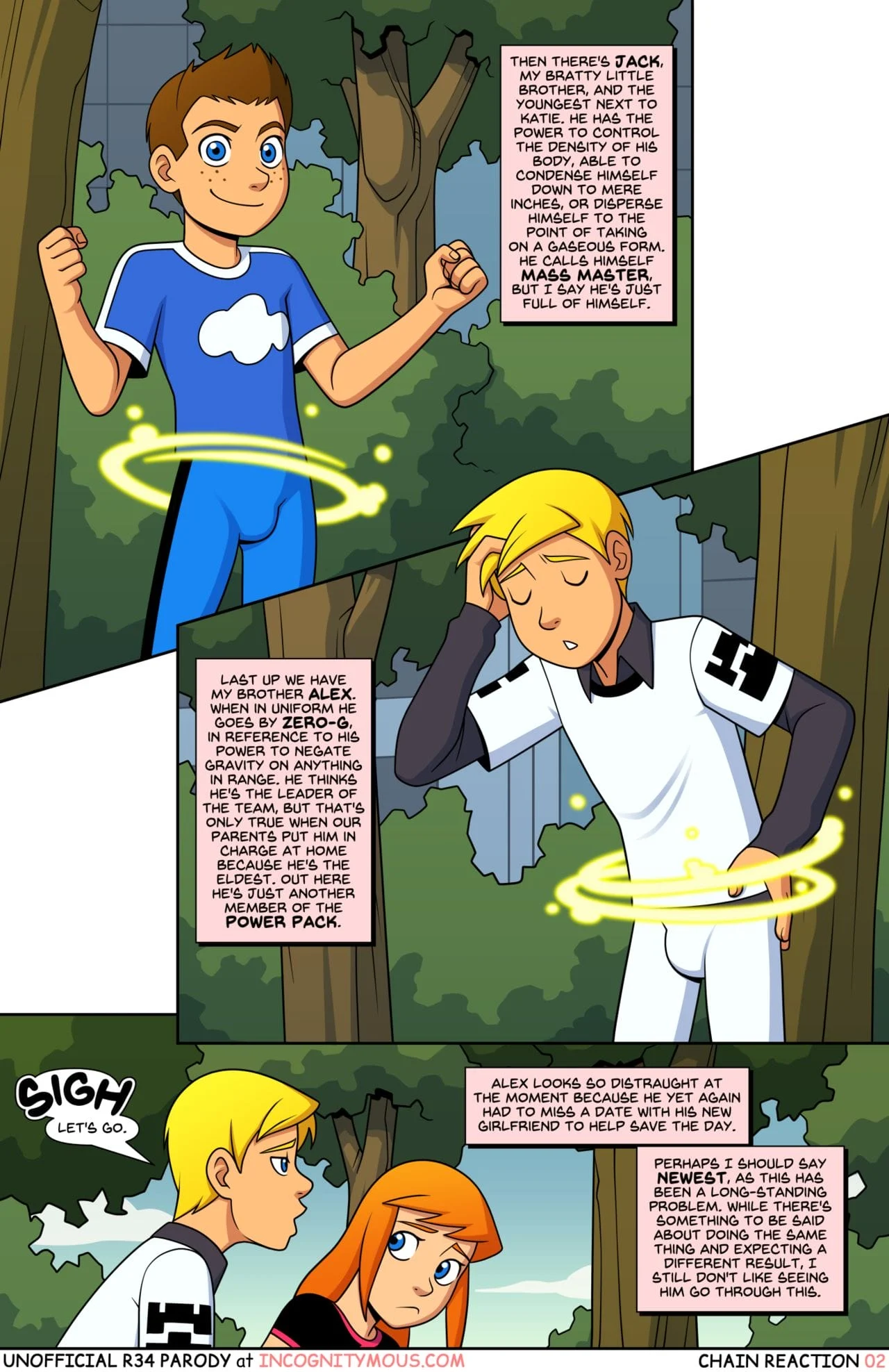 Chain Reaction (Power Pack) [Incognitymous] 1 . Chain Reaction - Chapter 1 (Power Pack) [Incognitymous] – page 3