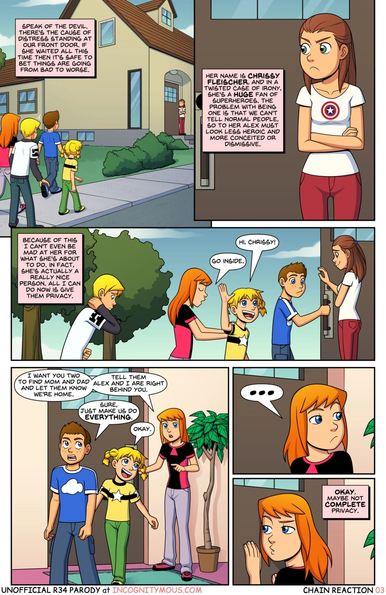 Chain Reaction (Power Pack) [Incognitymous] 1 . Chain Reaction - Chapter 1 (Power Pack) [Incognitymous] – page 4