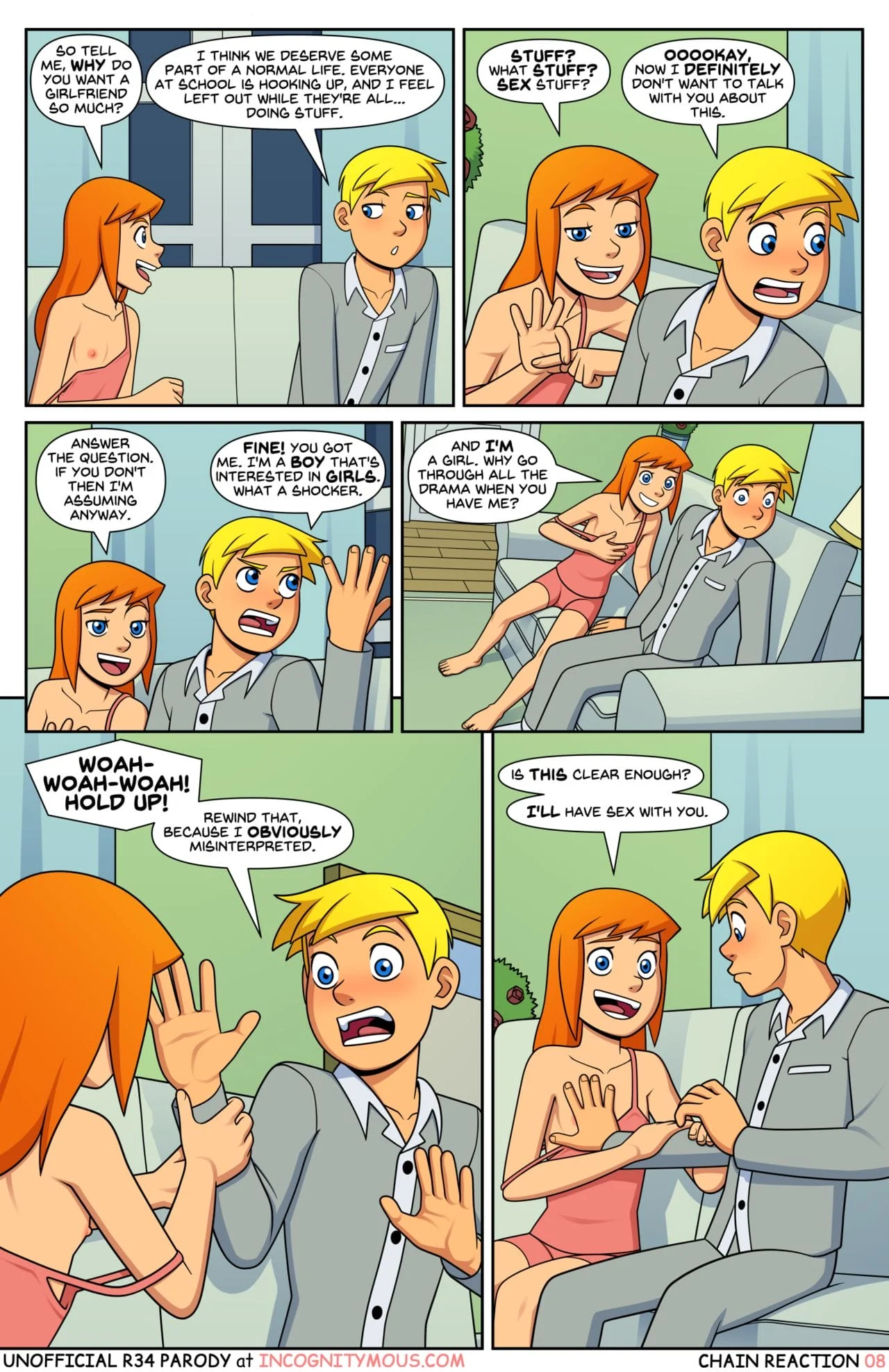 Chain Reaction (Power Pack) [Incognitymous] 1 . Chain Reaction - Chapter 1 (Power Pack) [Incognitymous] – page 9