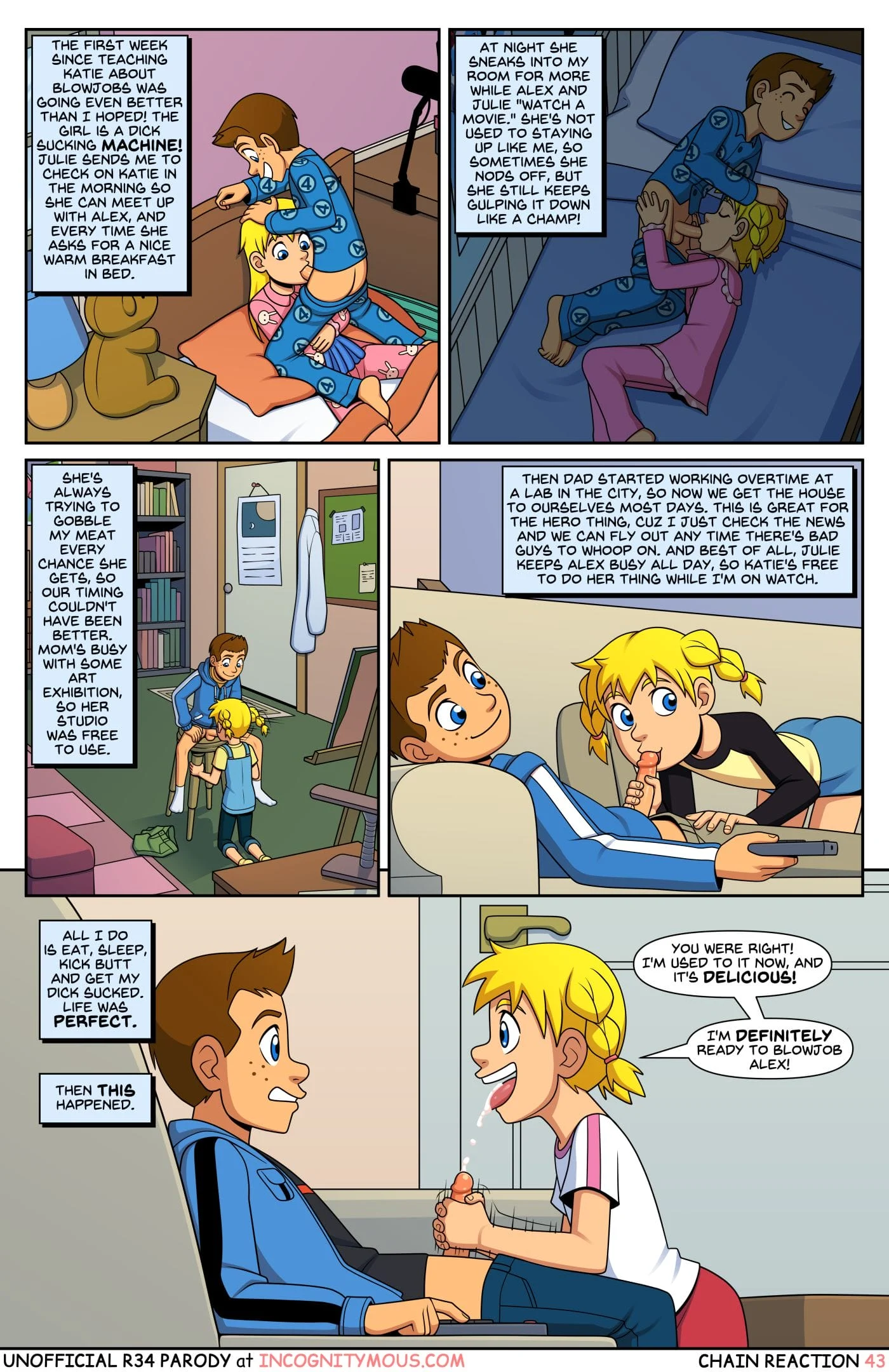 Chain Reaction (Power Pack) [Incognitymous] 2 . Chain Reaction - Chapter 2 (Power Pack) [Incognitymous] – page 1