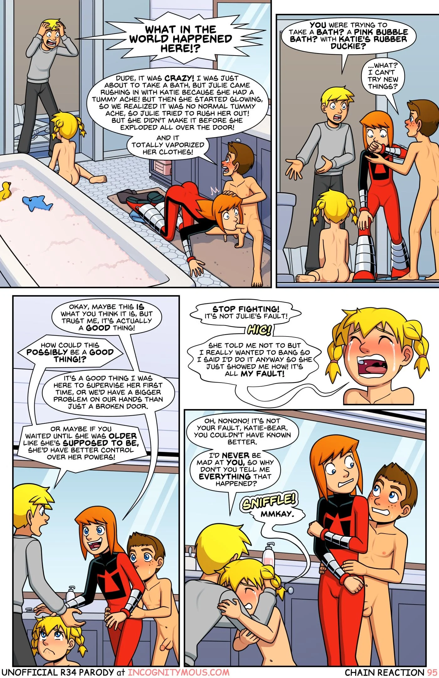 Chain Reaction (Power Pack) [Incognitymous] 4 . Chain Reaction - Chapter 4 (Power Pack) [Incognitymous] – page 1