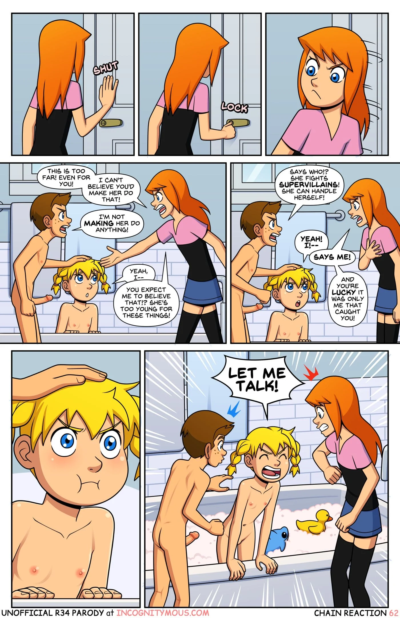 Chain Reaction (Power Pack) [Incognitymous] 3 . Chain Reaction - Chapter 3 (Power Pack) [Incognitymous] – page 1