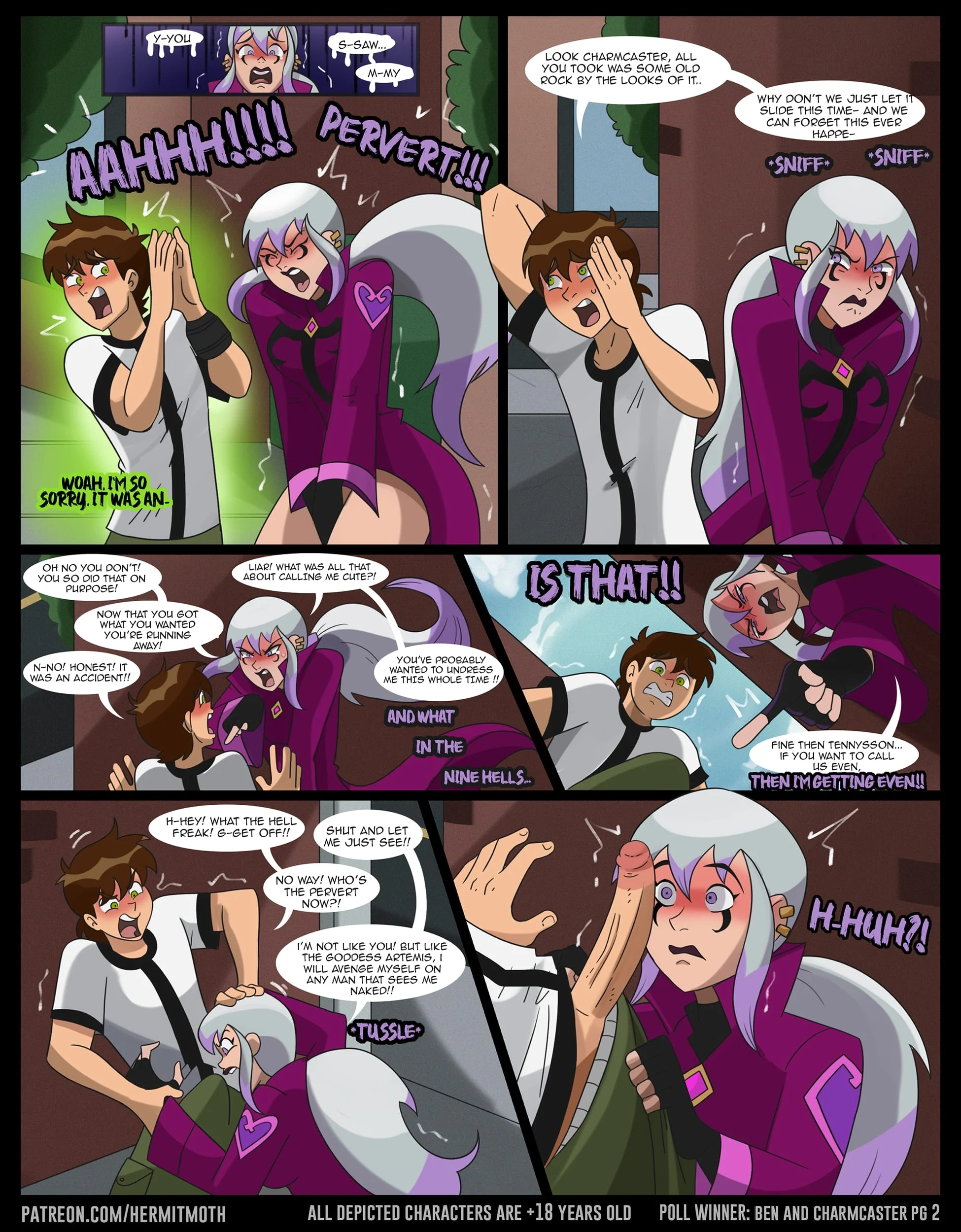 Future Ben And Charmcaster (Ben 10) [Hermit Moth] 1 . Future Ben And Charmcaster - Chapter 1 (Ben 10) [Hermit Moth] – page 2