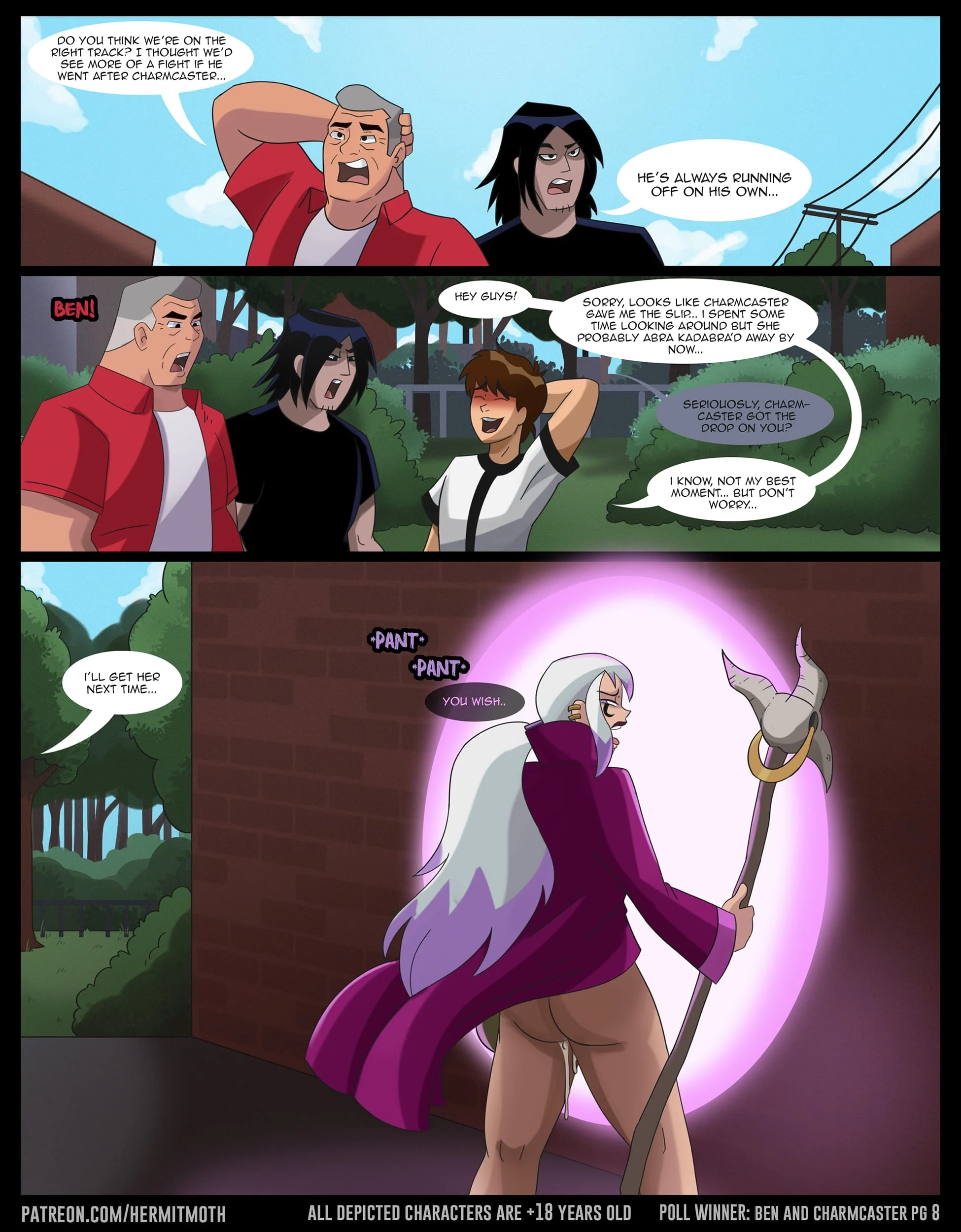 Future Ben And Charmcaster (Ben 10) [Hermit Moth] 1 . Future Ben And Charmcaster - Chapter 1 (Ben 10) [Hermit Moth] – page 8