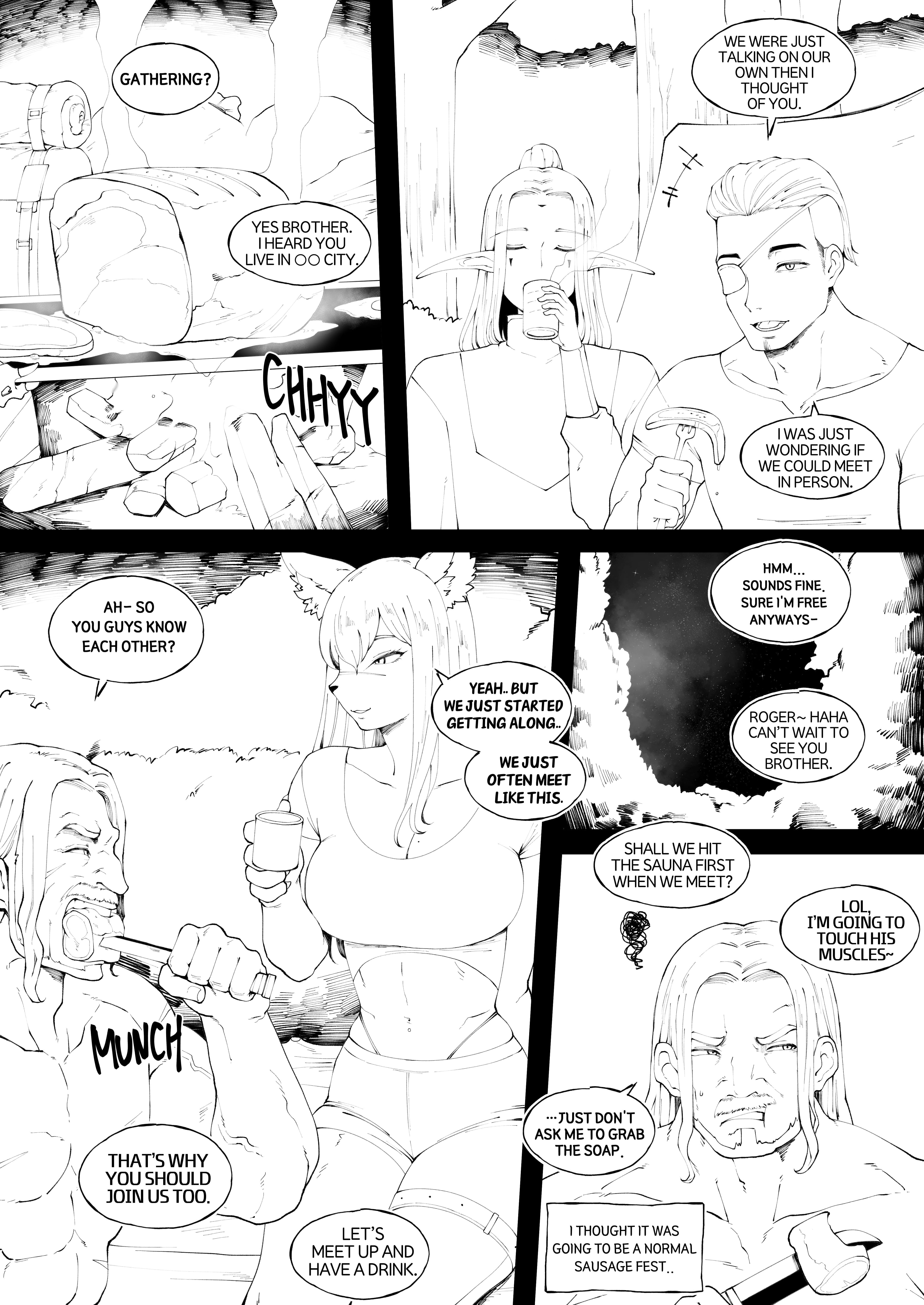 Story of when I went to GAMER’S GATHERING and I WAS THE ONLY MAN there [ABBB] 1 . Story of when I went to GAMER'S GATHERING and I WAS THE ONLY MAN there - Chapter 1 [ABBB] – page 5