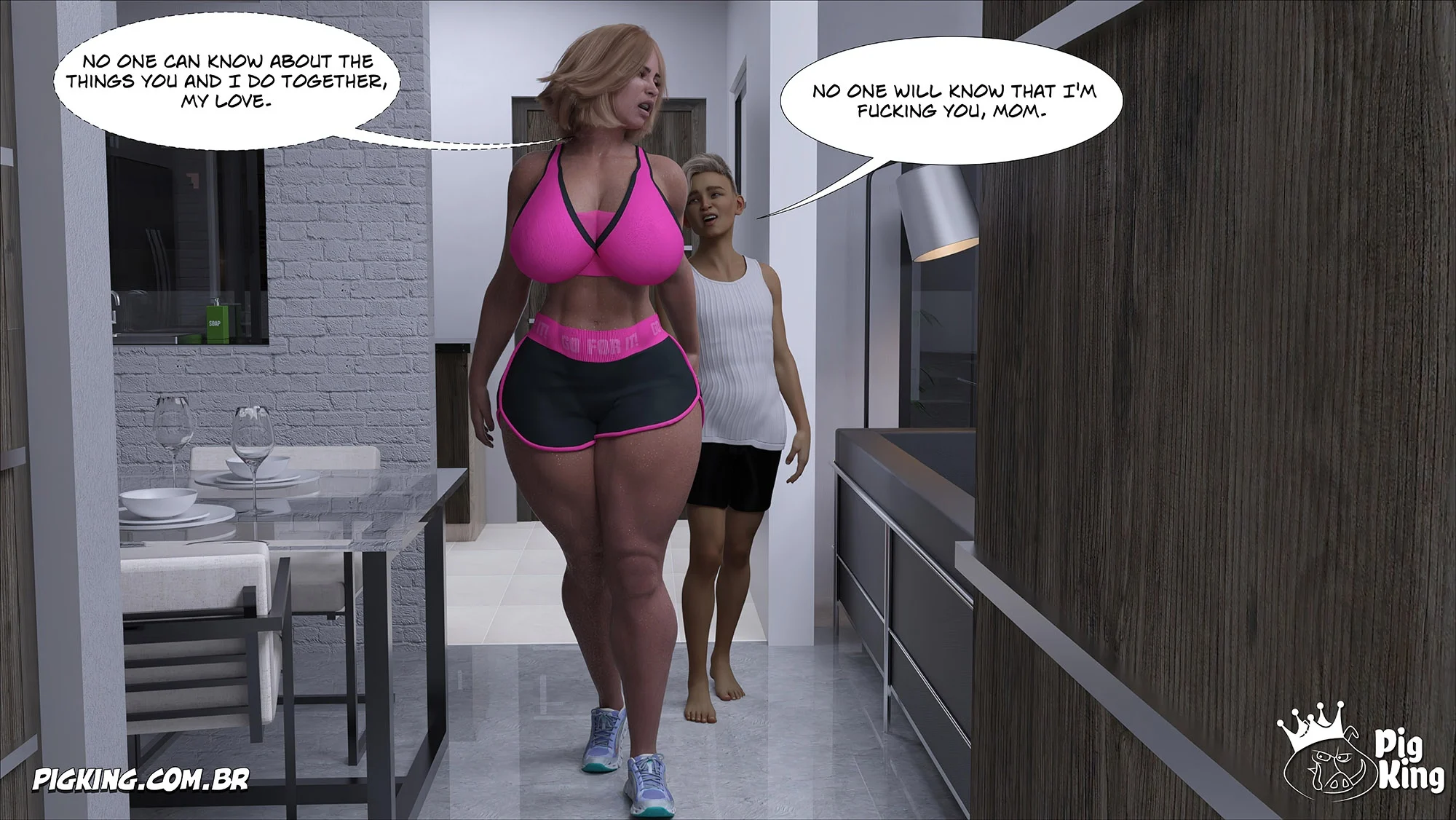 Louise [CrazyDad3D] 7 . Louise - Chapter 7 [CrazyDad3D] – page 84