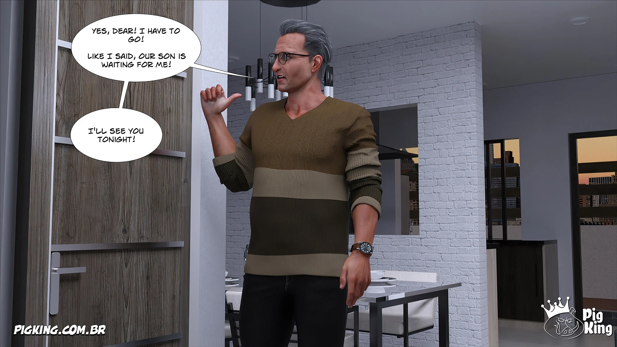 Louise [CrazyDad3D] 5 . Louise - Chapter 5 [CrazyDad3D] – page 36