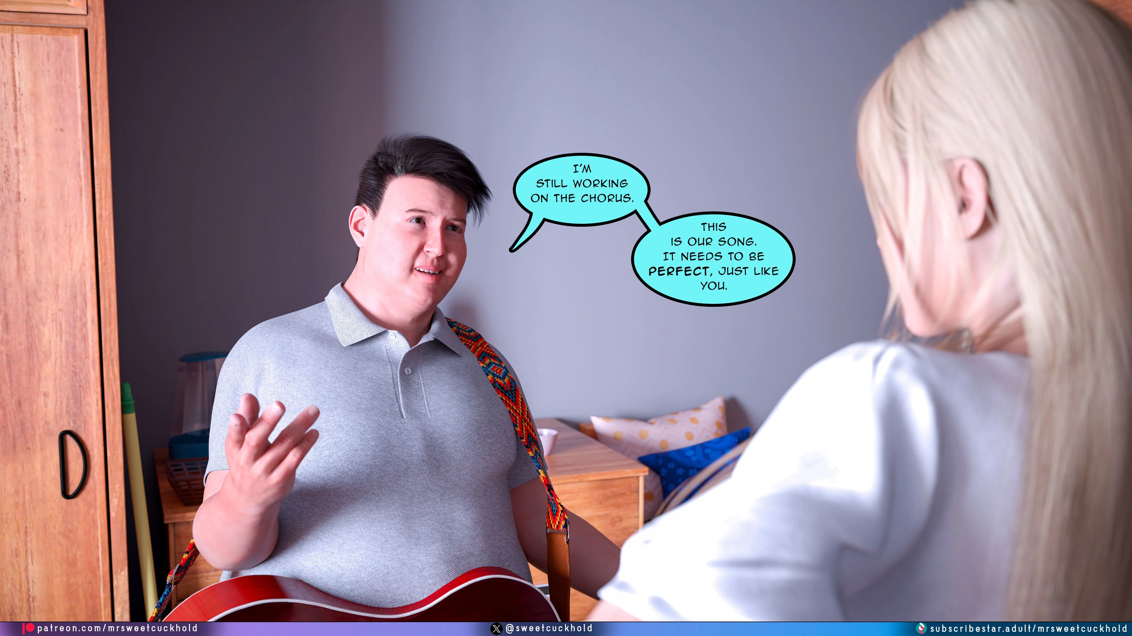 Much bigger than my boyfriend [Mr.SweetCuckhold] 7 . Much bigger than my boyfriend - College Days - Chapter 7 [Mr.SweetCuckhold] – page 25
