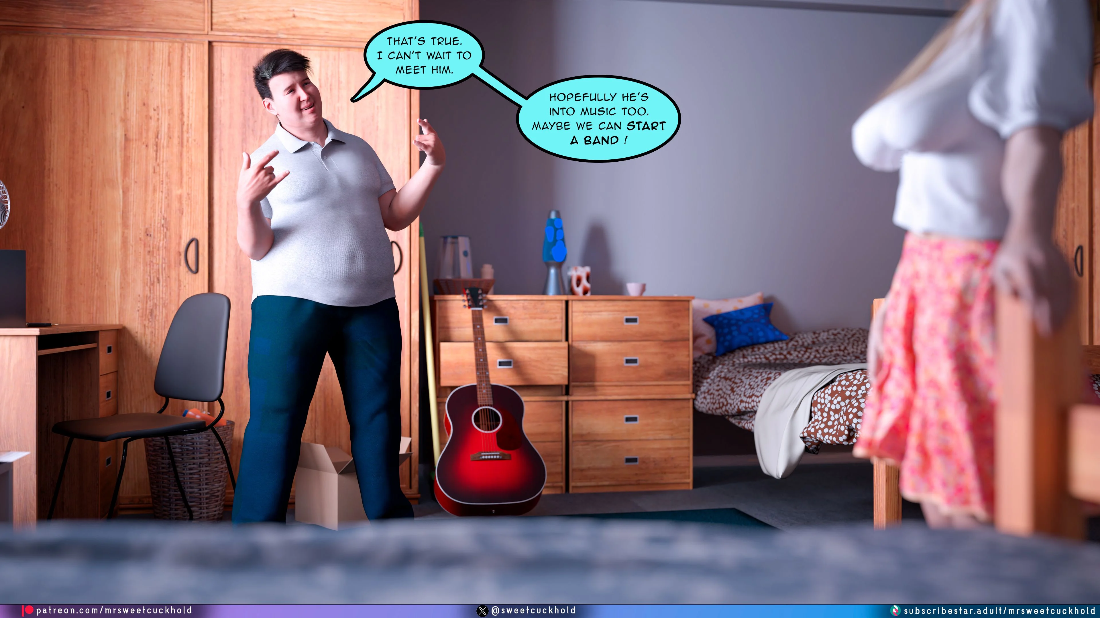 Much bigger than my boyfriend [Mr.SweetCuckhold] 7 . Much bigger than my boyfriend - College Days - Chapter 7 [Mr.SweetCuckhold] – page 35