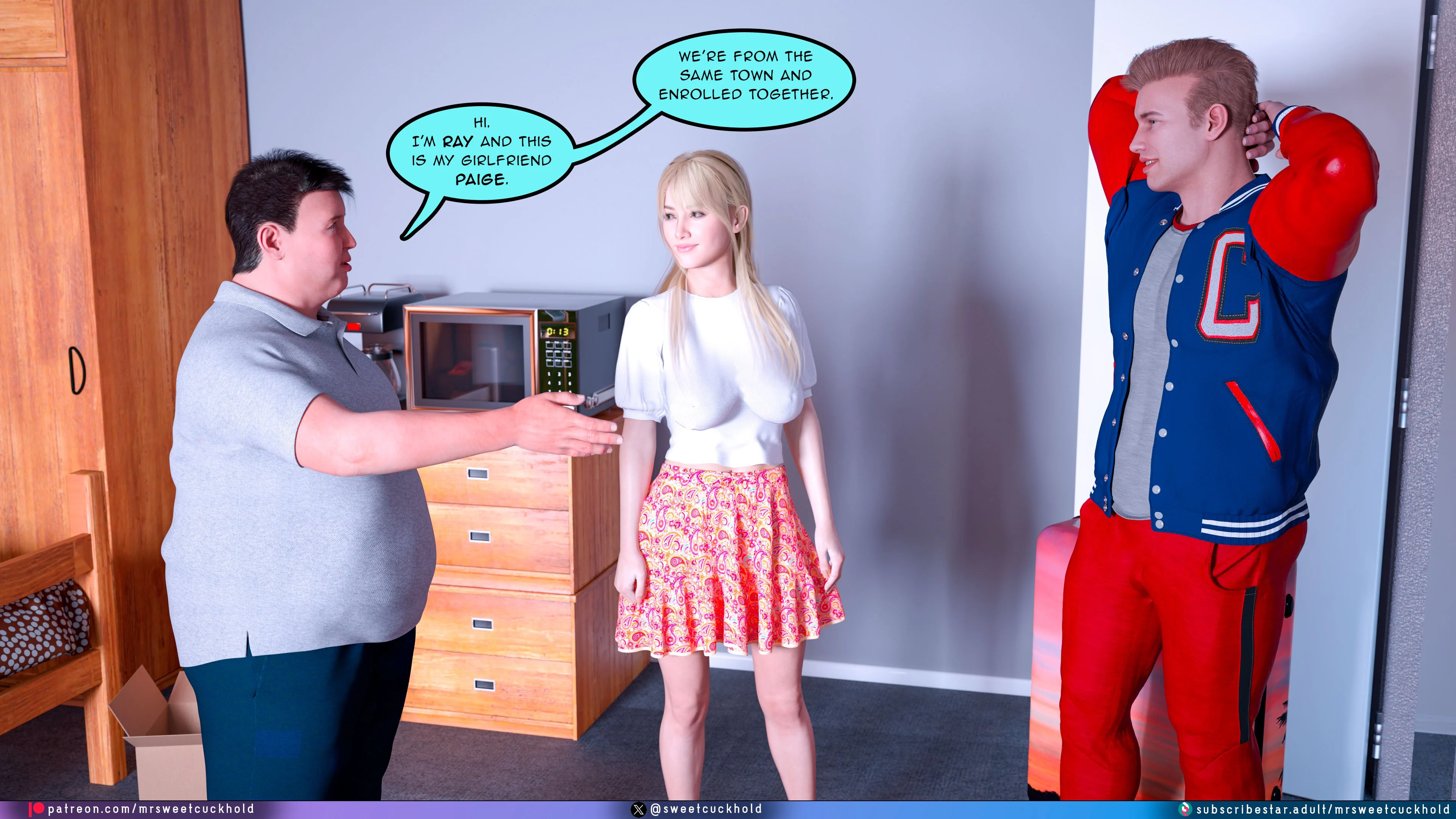 Much bigger than my boyfriend [Mr.SweetCuckhold] 7 . Much bigger than my boyfriend - College Days - Chapter 7 [Mr.SweetCuckhold] – page 42