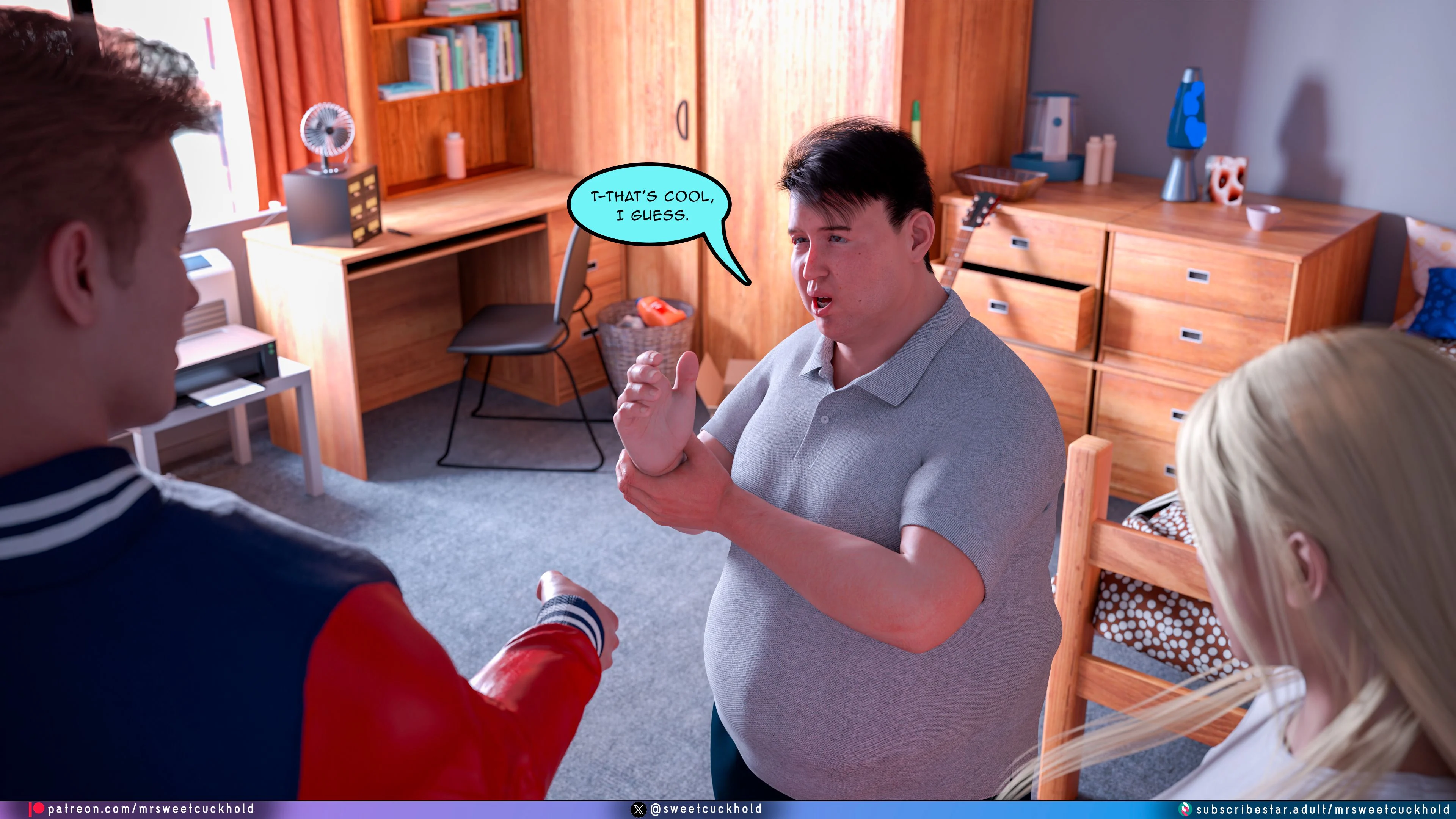 Much bigger than my boyfriend [Mr.SweetCuckhold] 7 . Much bigger than my boyfriend - College Days - Chapter 7 [Mr.SweetCuckhold] – page 45