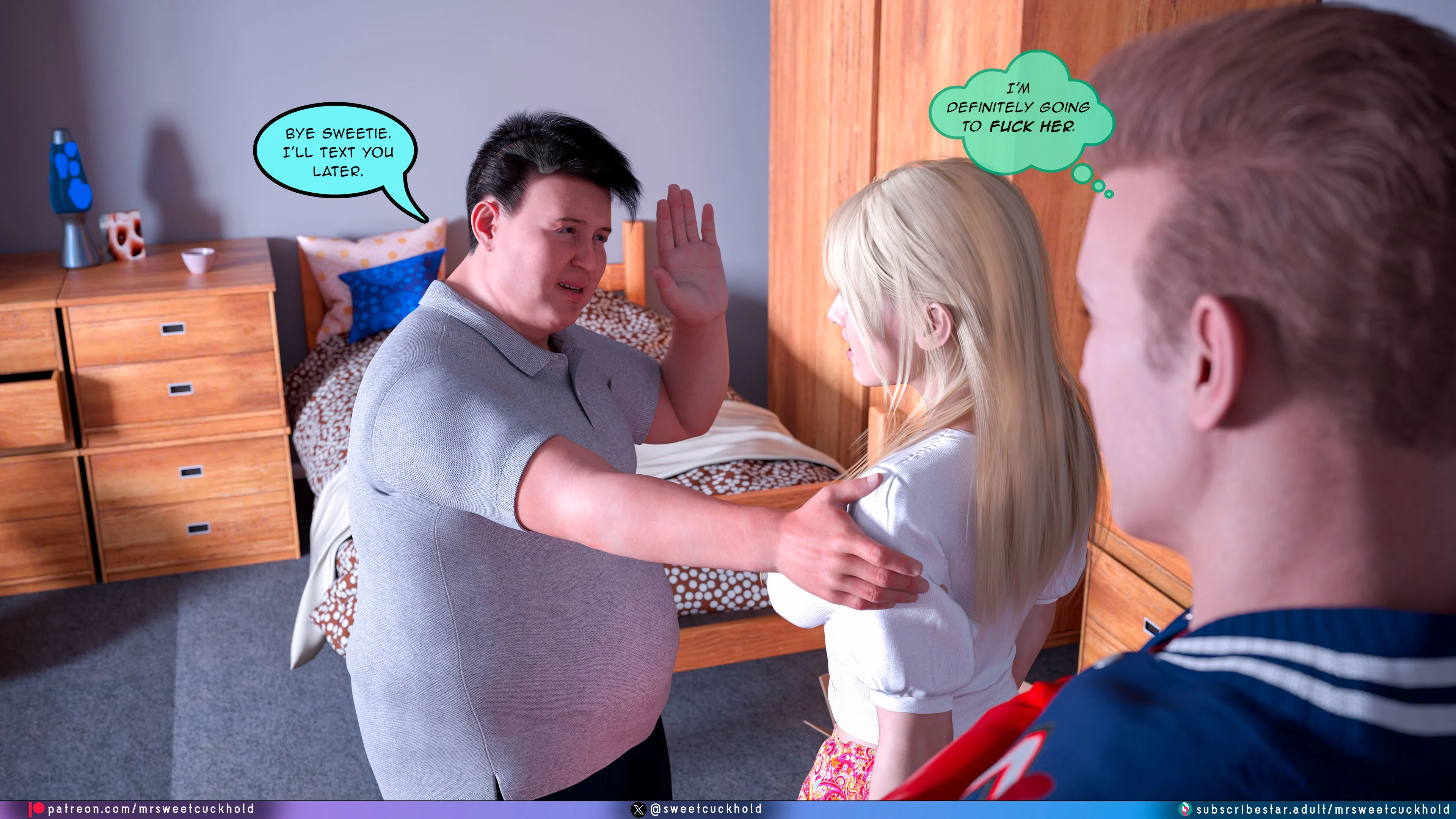 Much bigger than my boyfriend [Mr.SweetCuckhold] 7 . Much bigger than my boyfriend - College Days - Chapter 7 [Mr.SweetCuckhold] – page 49