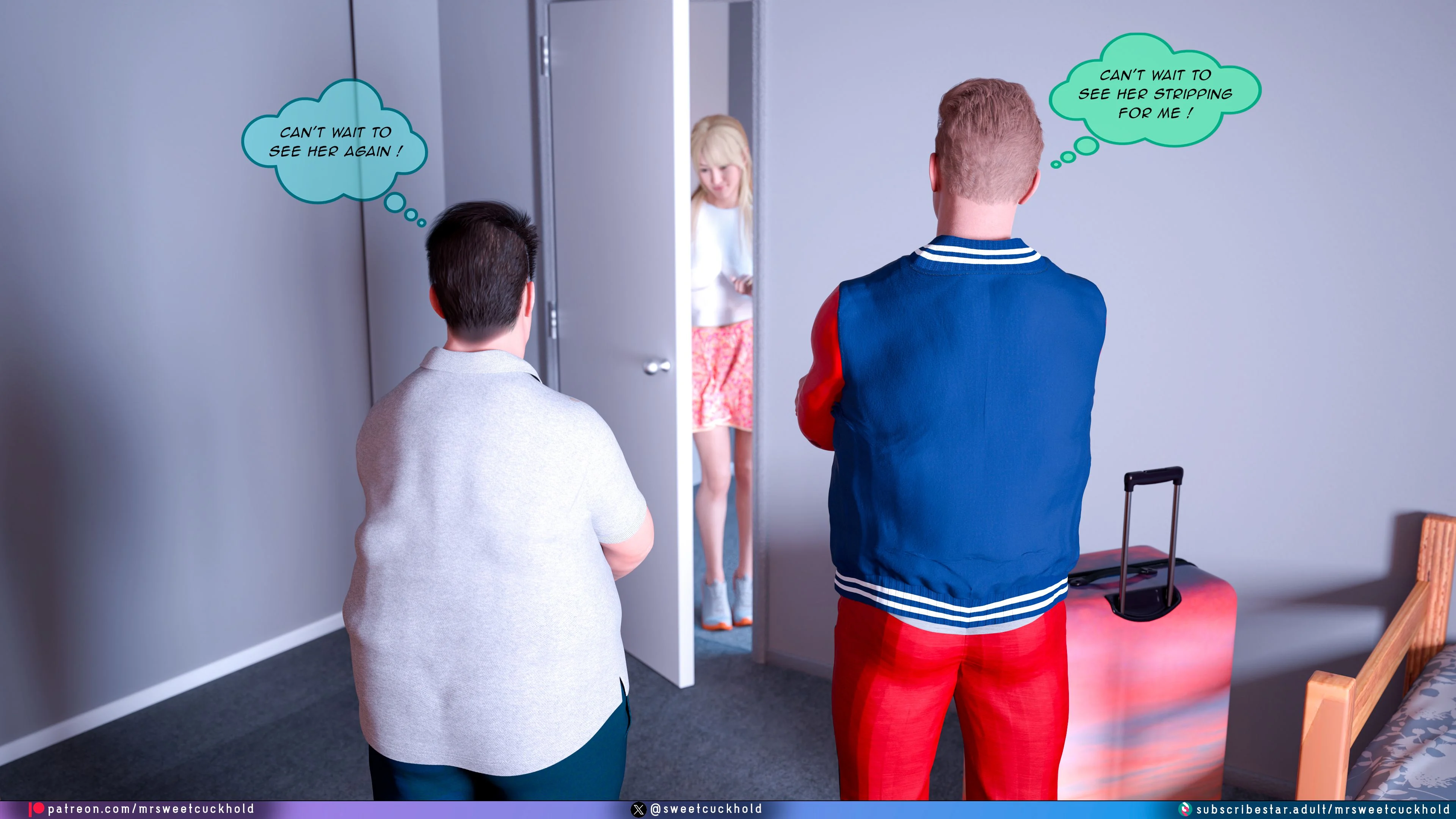 Much bigger than my boyfriend [Mr.SweetCuckhold] 7 . Much bigger than my boyfriend - College Days - Chapter 7 [Mr.SweetCuckhold] – page 51