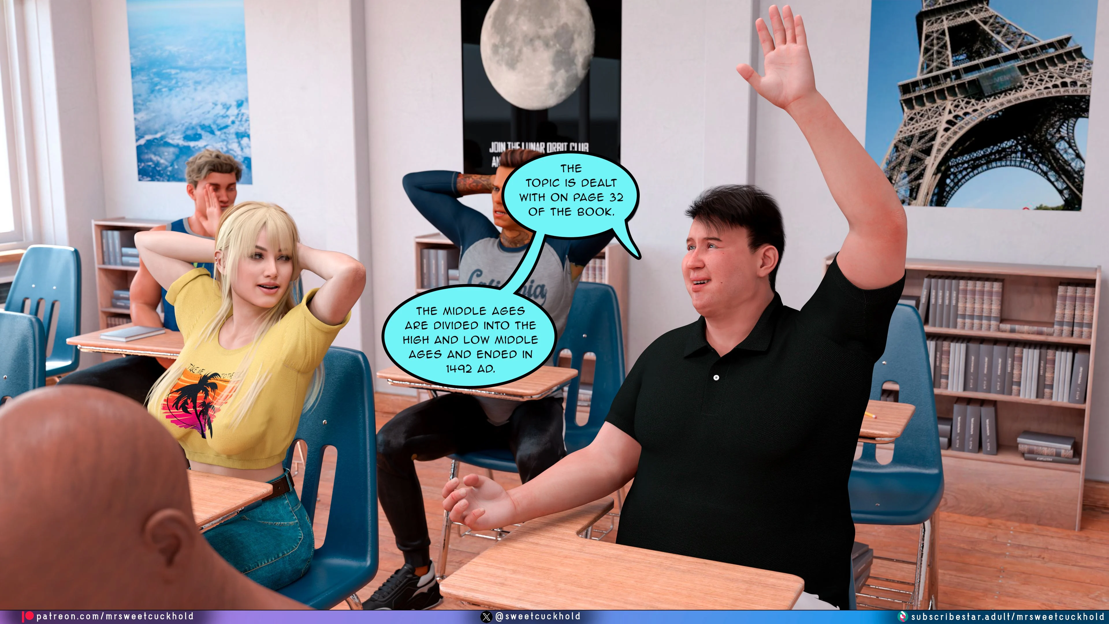 Much bigger than my boyfriend [Mr.SweetCuckhold] 7 . Much bigger than my boyfriend - College Days - Chapter 7 [Mr.SweetCuckhold] – page 88
