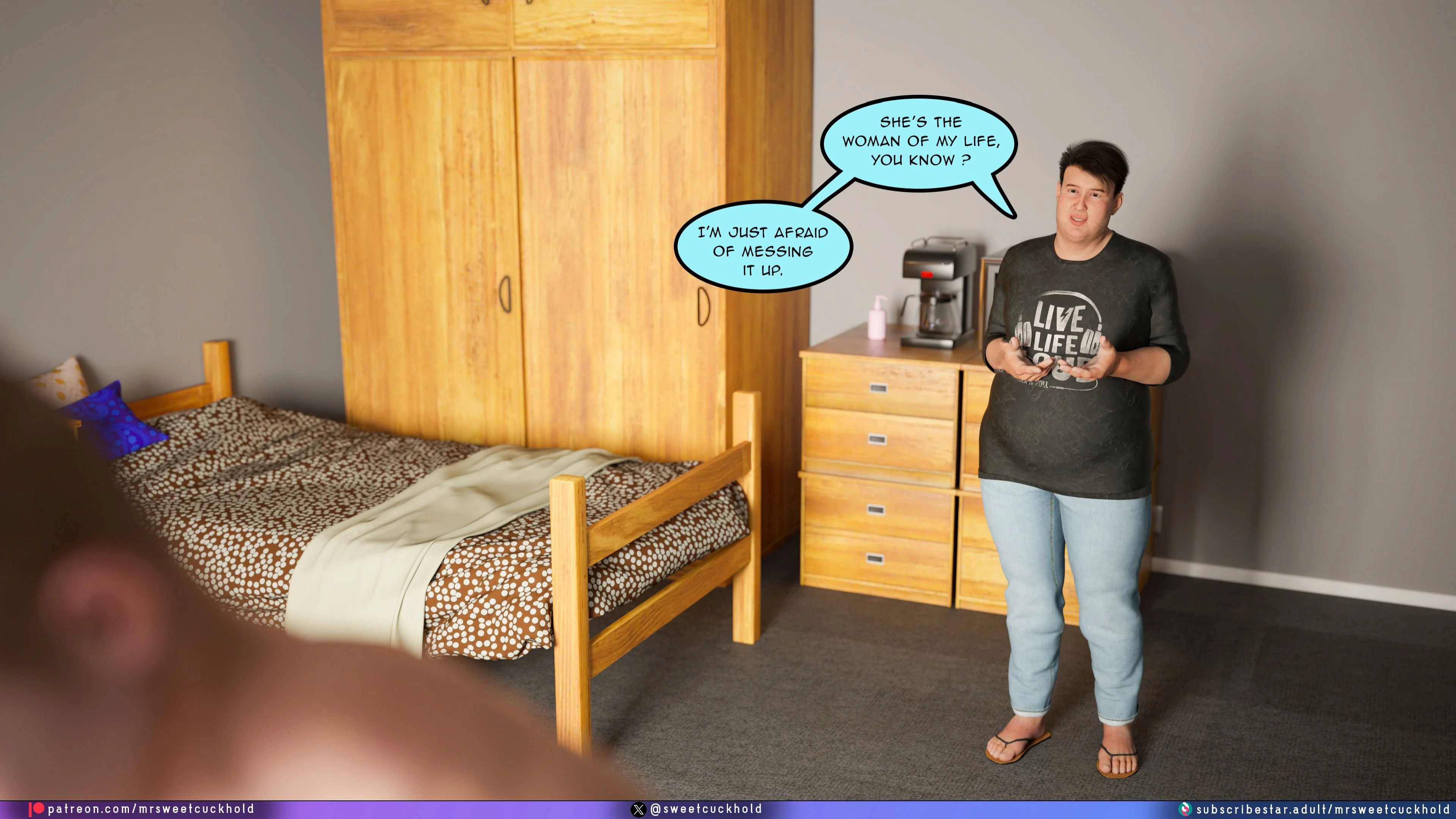 Much bigger than my boyfriend [Mr.SweetCuckhold] 9 . Much bigger than my boyfriend - College Days - Chapter 9 [Mr.SweetCuckhold] – page 18