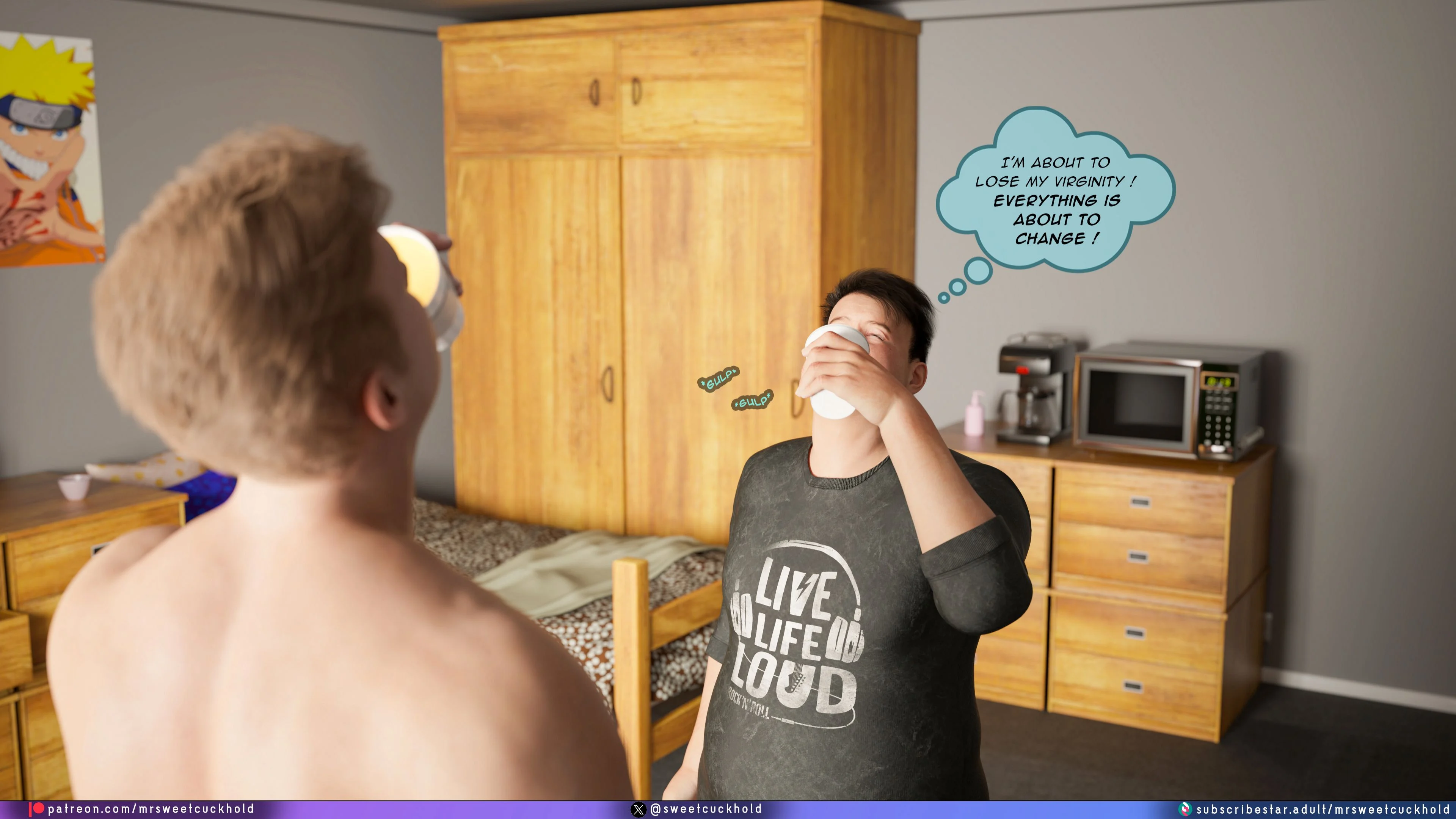 Much bigger than my boyfriend [Mr.SweetCuckhold] 9 . Much bigger than my boyfriend - College Days - Chapter 9 [Mr.SweetCuckhold] – page 23