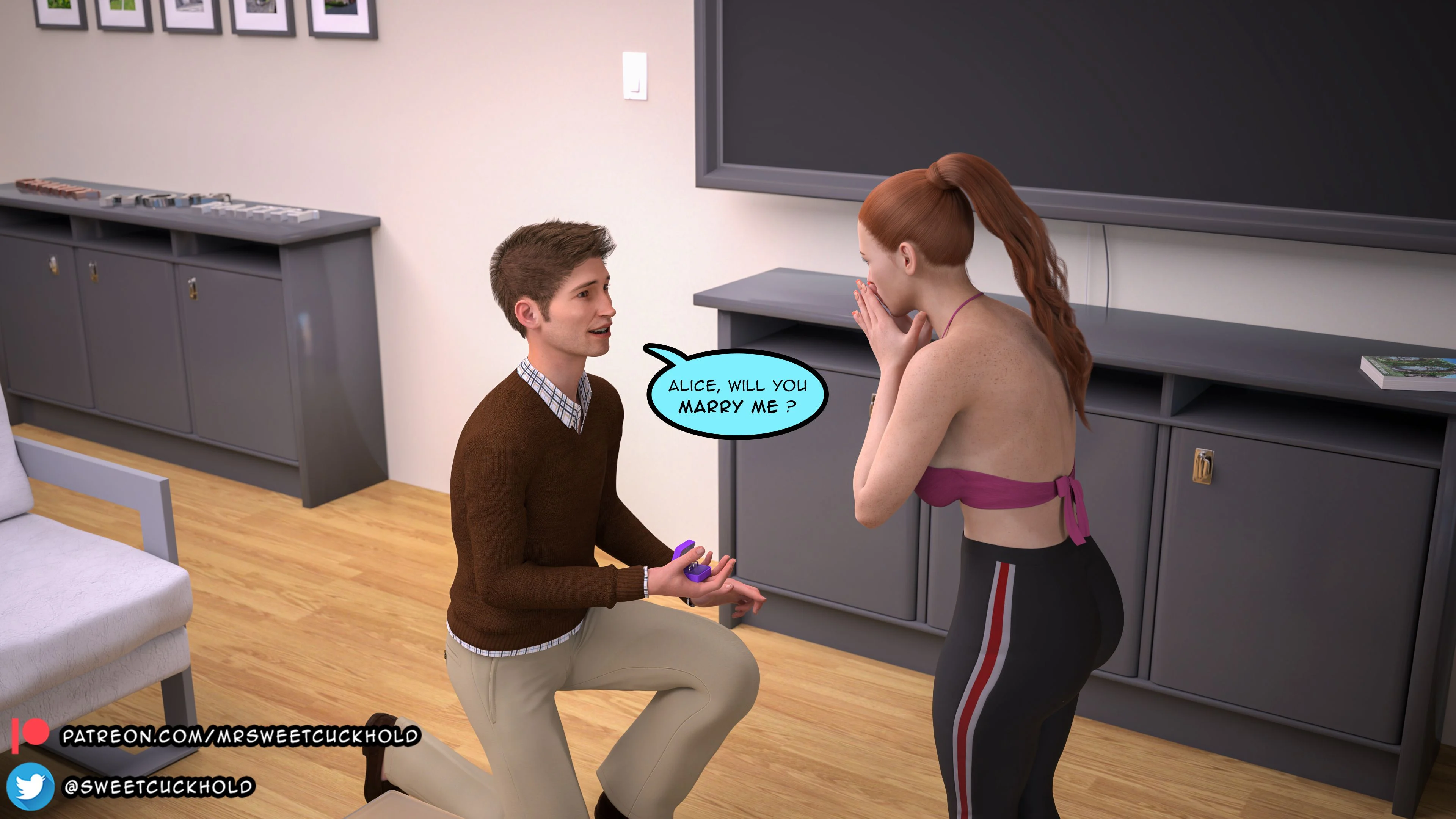 Much bigger than my boyfriend [Mr.SweetCuckhold] 5 . Much bigger than my boyfriend - Chapter 5 [Mr.SweetCuckhold] – page 41