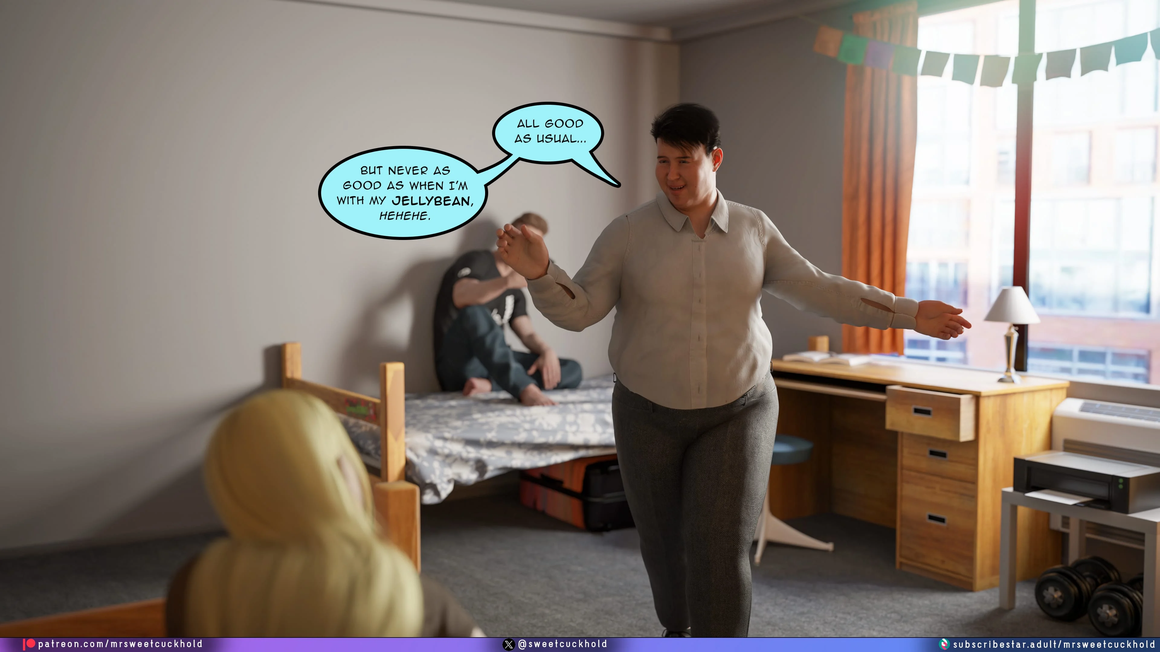 Much bigger than my boyfriend [Mr.SweetCuckhold] 10 . Much bigger than my boyfriend - College Days - Chapter 10 [Mr.SweetCuckhold] – page 43