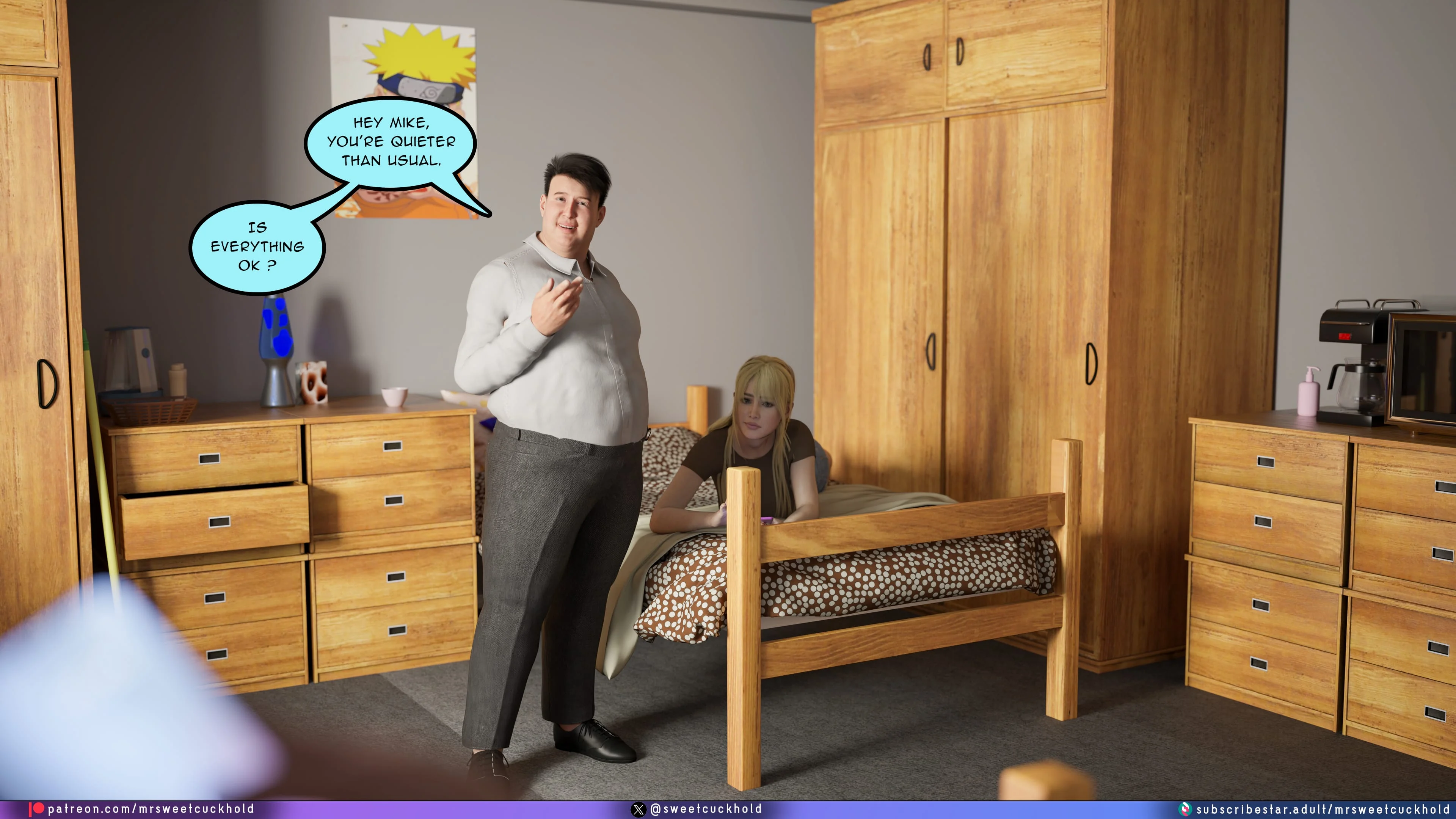 Much bigger than my boyfriend [Mr.SweetCuckhold] 10 . Much bigger than my boyfriend - College Days - Chapter 10 [Mr.SweetCuckhold] – page 45