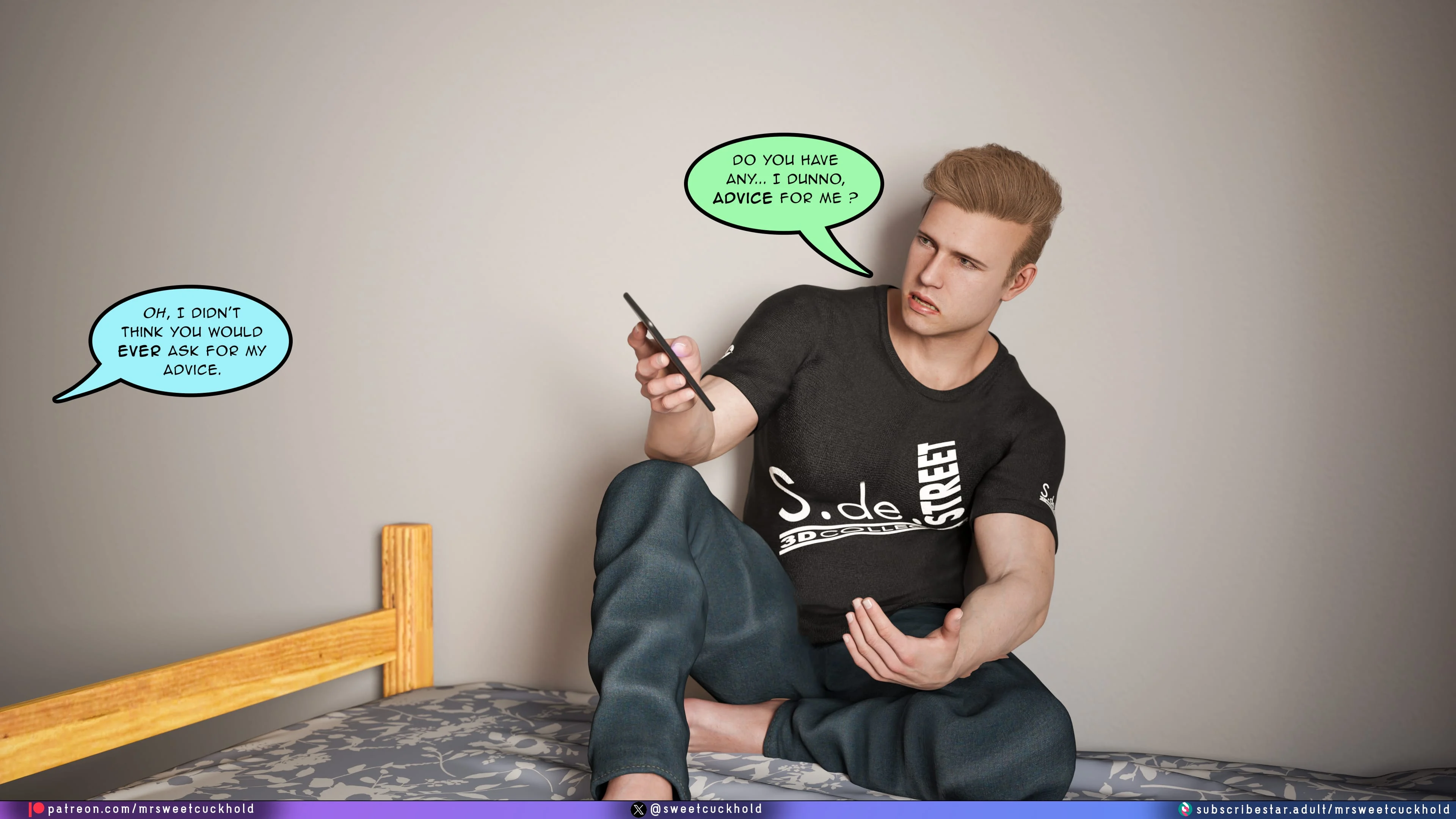 Much bigger than my boyfriend [Mr.SweetCuckhold] 10 . Much bigger than my boyfriend - College Days - Chapter 10 [Mr.SweetCuckhold] – page 50
