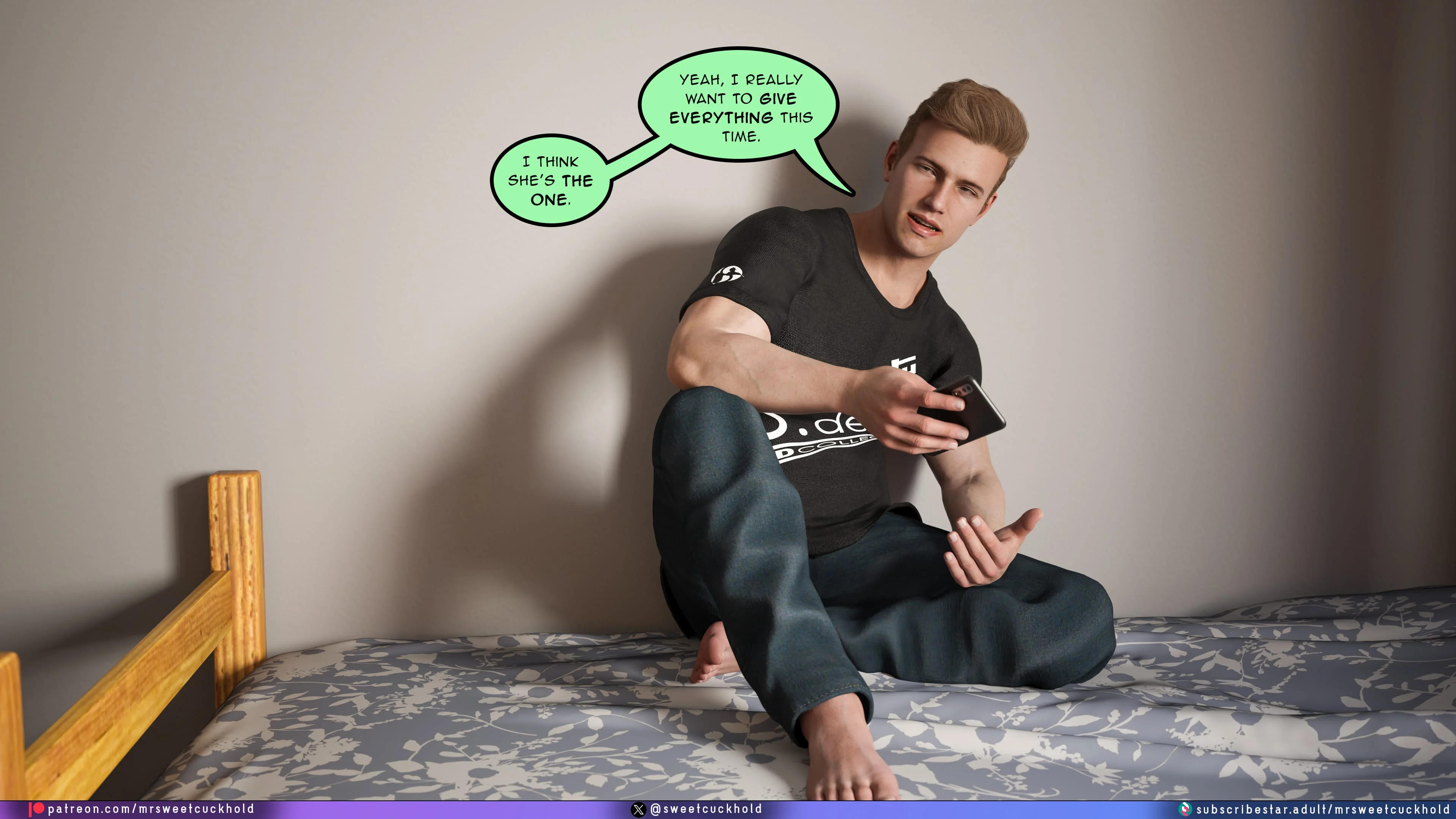 Much bigger than my boyfriend [Mr.SweetCuckhold] 10 . Much bigger than my boyfriend - College Days - Chapter 10 [Mr.SweetCuckhold] – page 60