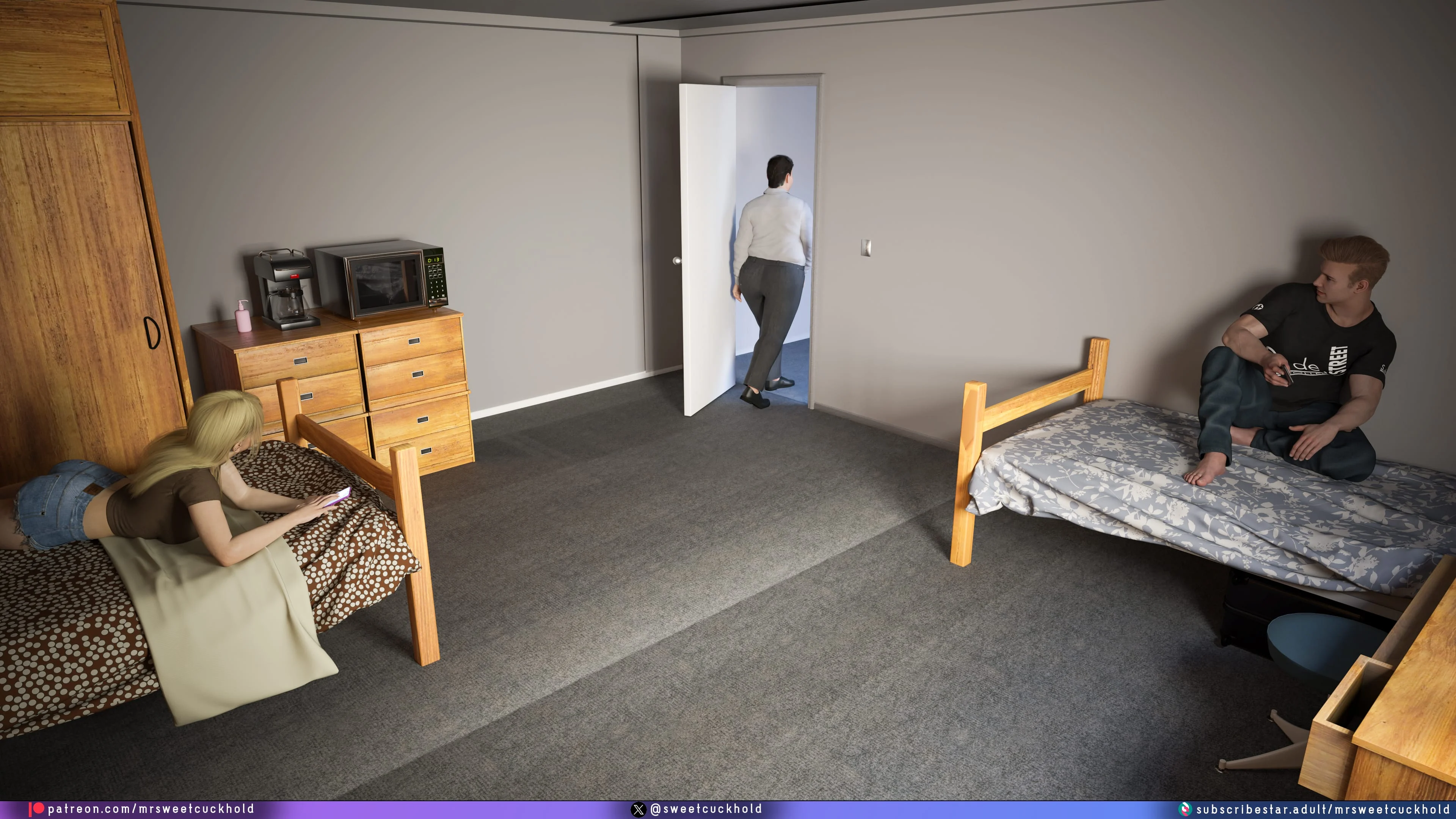 Much bigger than my boyfriend [Mr.SweetCuckhold] 10 . Much bigger than my boyfriend - College Days - Chapter 10 [Mr.SweetCuckhold] – page 65