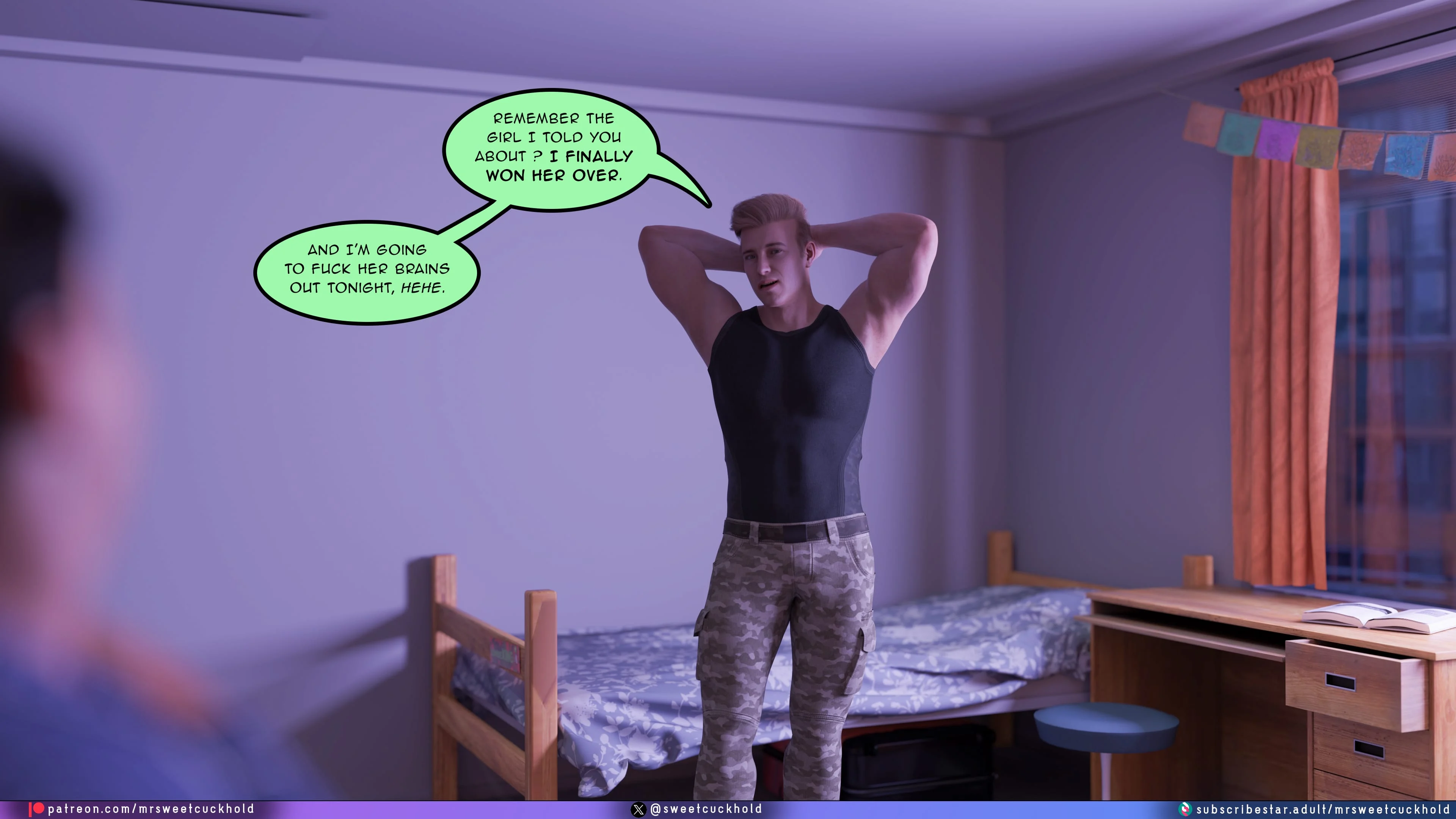 Much bigger than my boyfriend [Mr.SweetCuckhold] 10 . Much bigger than my boyfriend - College Days - Chapter 10 [Mr.SweetCuckhold] – page 75