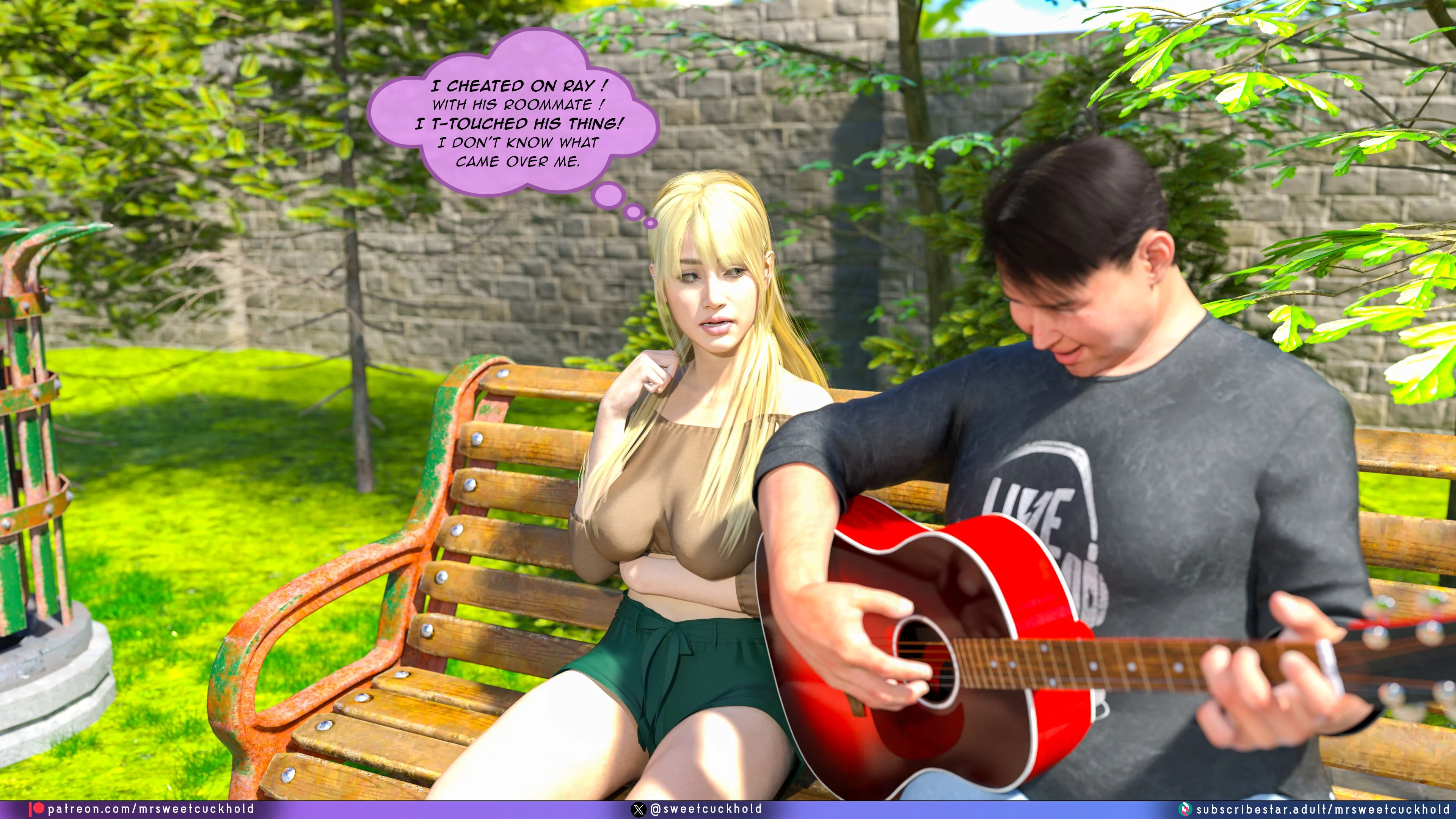 Much bigger than my boyfriend [Mr.SweetCuckhold] 8 . Much bigger than my boyfriend - College Days - Chapter 8 [Mr.SweetCuckhold] – page 109