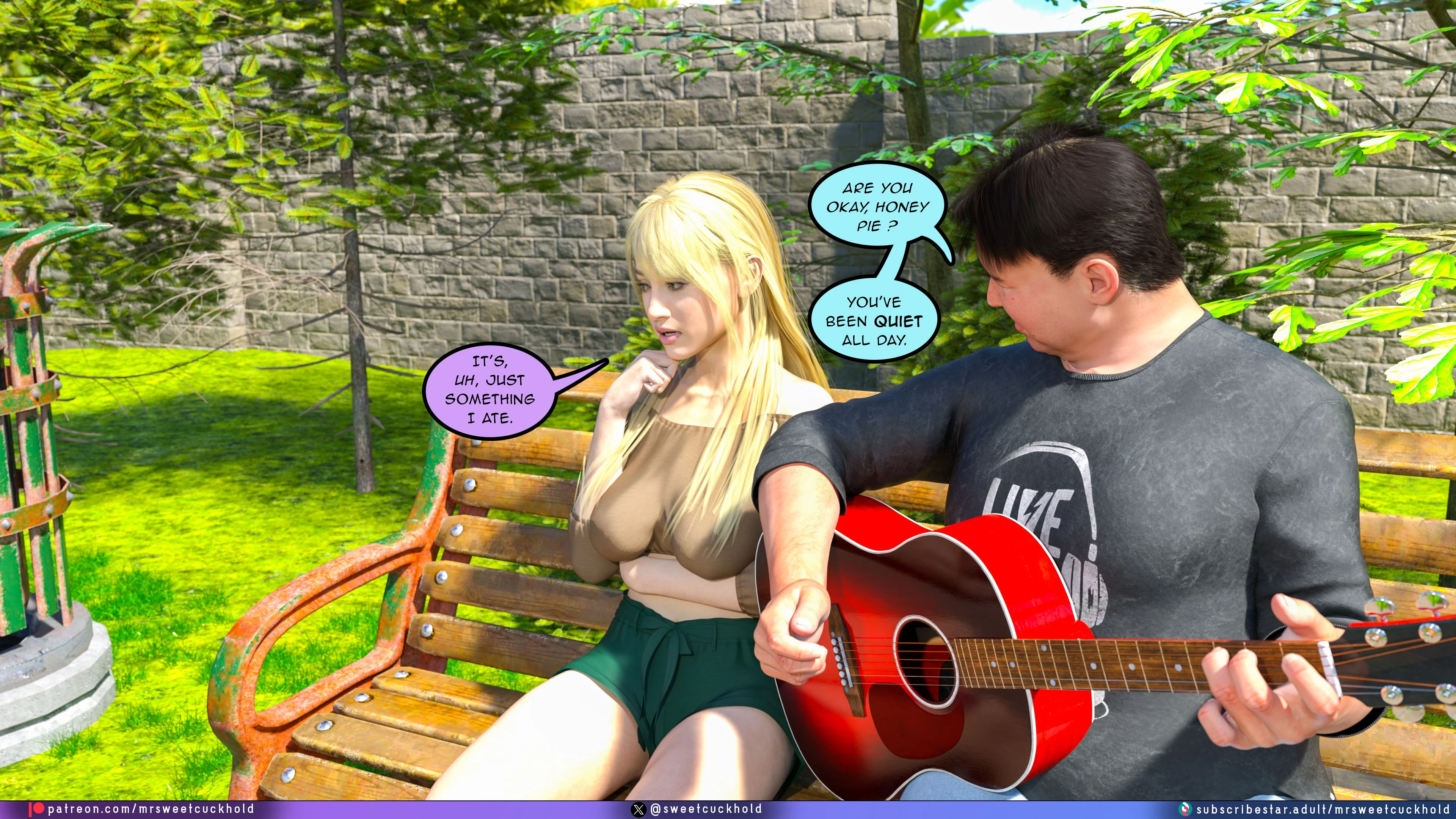 Much bigger than my boyfriend [Mr.SweetCuckhold] 8 . Much bigger than my boyfriend - College Days - Chapter 8 [Mr.SweetCuckhold] – page 110