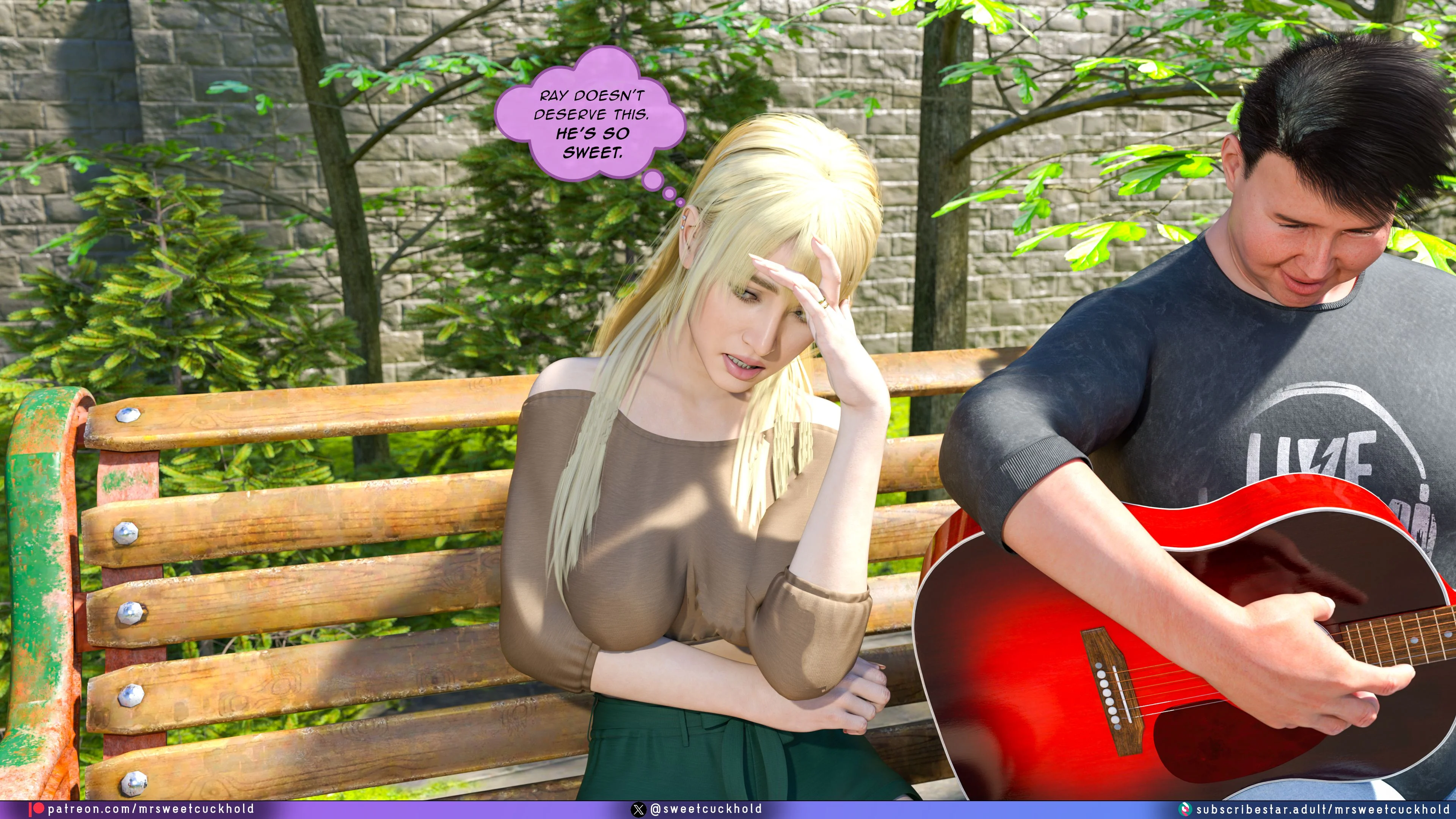Much bigger than my boyfriend [Mr.SweetCuckhold] 8 . Much bigger than my boyfriend - College Days - Chapter 8 [Mr.SweetCuckhold] – page 111