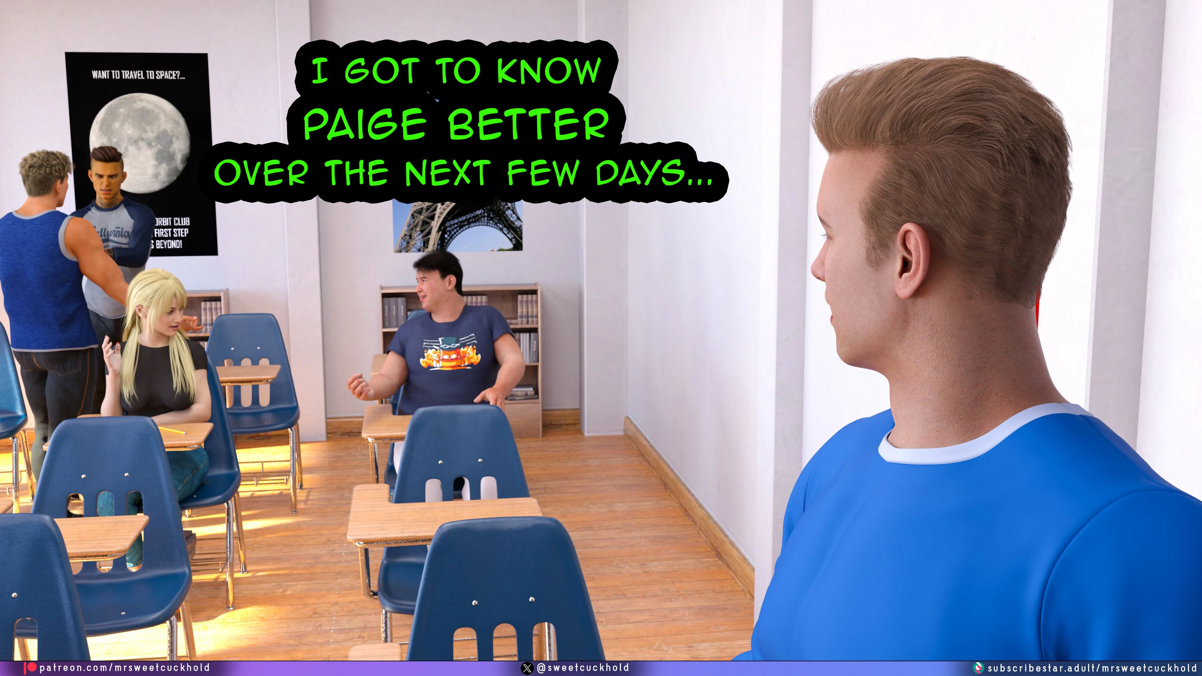 Much bigger than my boyfriend [Mr.SweetCuckhold] 8 . Much bigger than my boyfriend - College Days - Chapter 8 [Mr.SweetCuckhold] – page 14