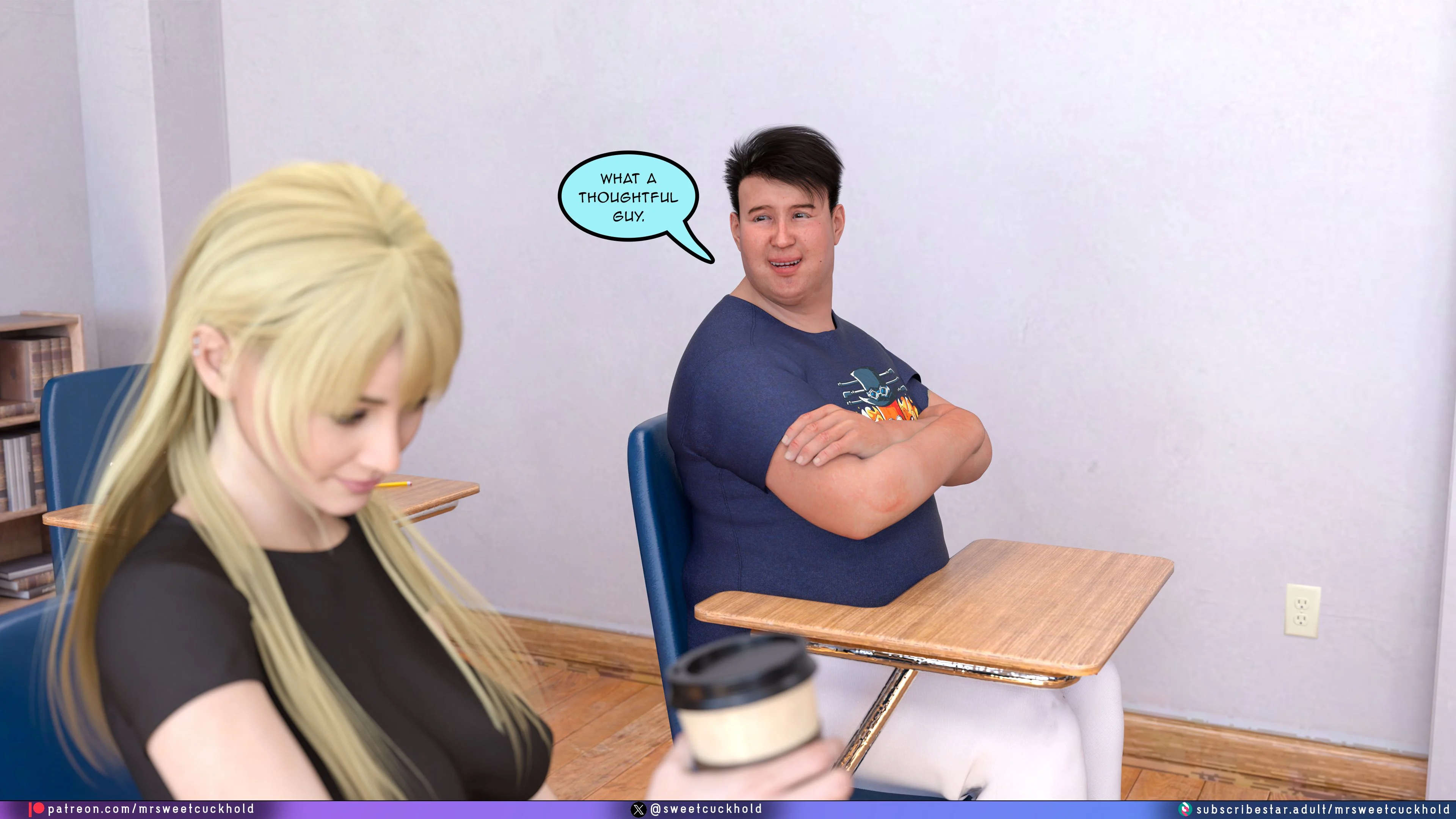 Much bigger than my boyfriend [Mr.SweetCuckhold] 8 . Much bigger than my boyfriend - College Days - Chapter 8 [Mr.SweetCuckhold] – page 20