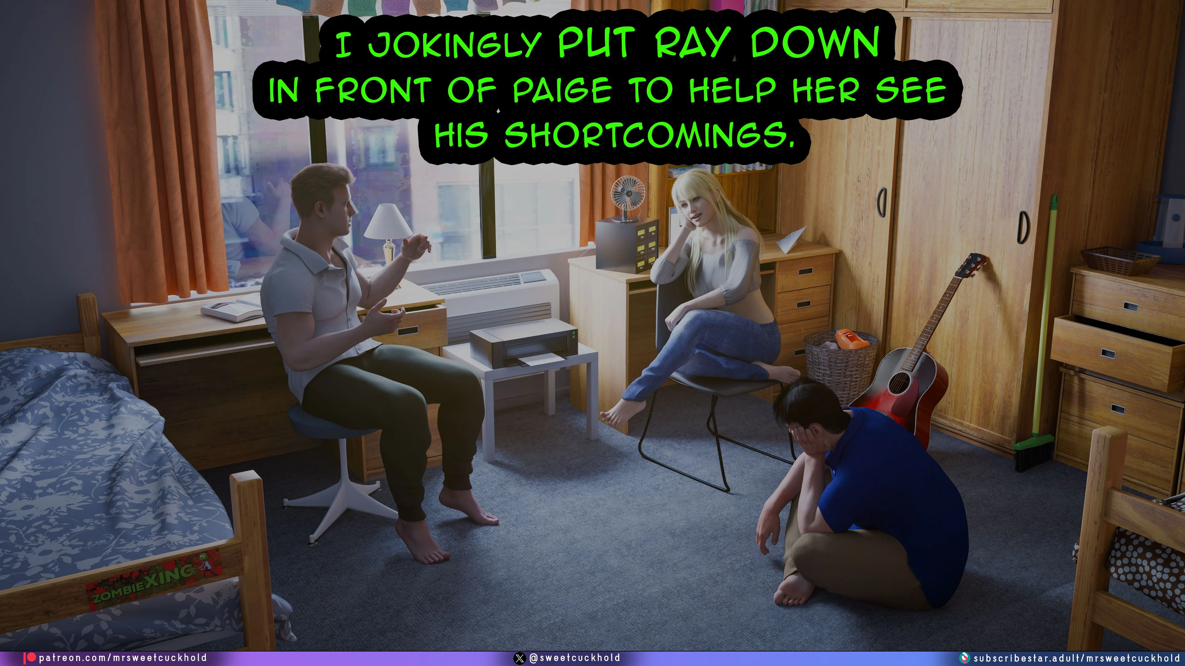 Much bigger than my boyfriend [Mr.SweetCuckhold] 8 . Much bigger than my boyfriend - College Days - Chapter 8 [Mr.SweetCuckhold] – page 22