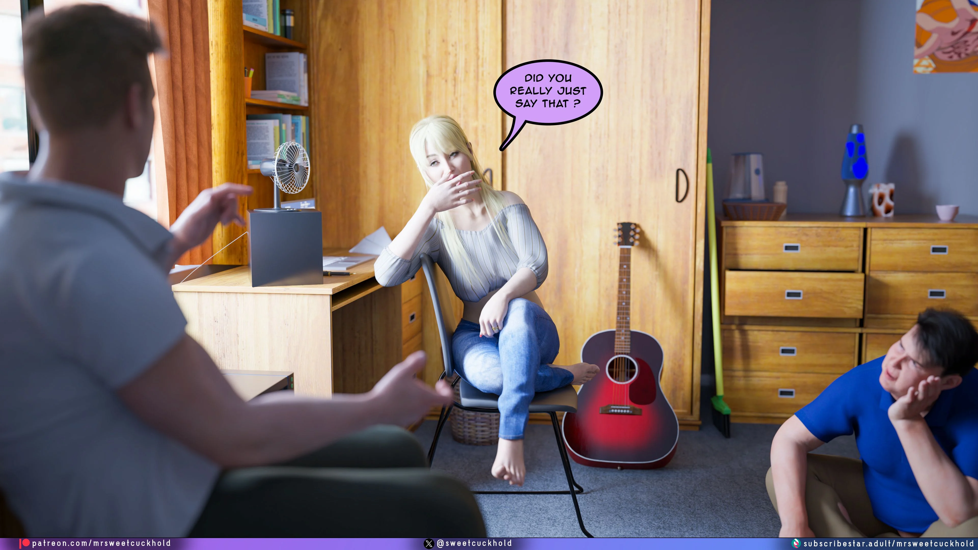 Much bigger than my boyfriend [Mr.SweetCuckhold] 8 . Much bigger than my boyfriend - College Days - Chapter 8 [Mr.SweetCuckhold] – page 24