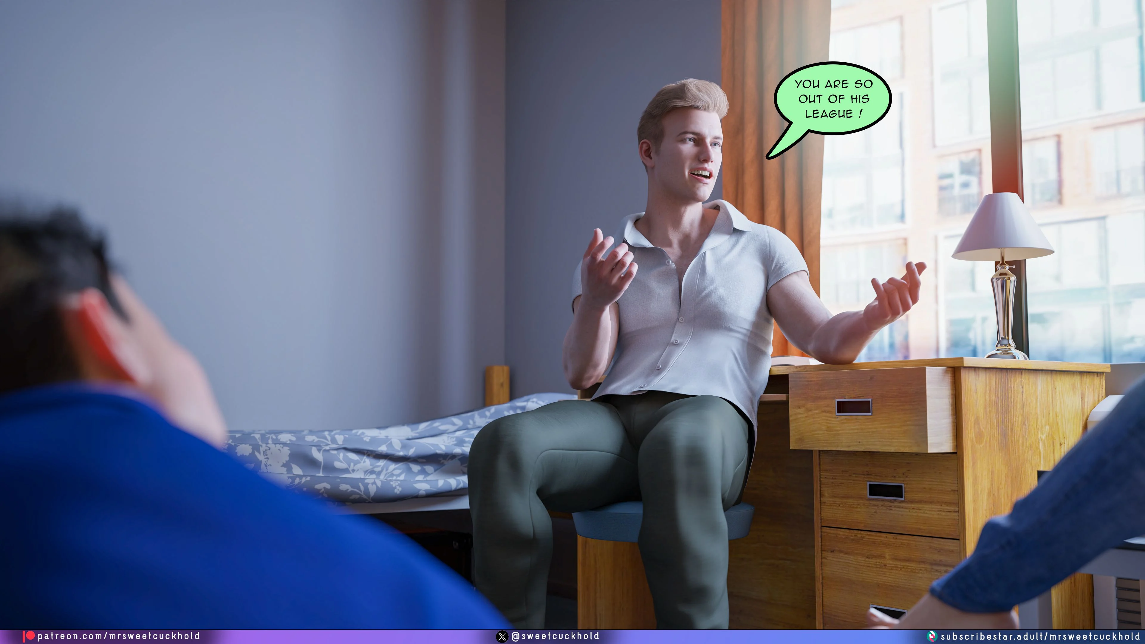 Much bigger than my boyfriend [Mr.SweetCuckhold] 8 . Much bigger than my boyfriend - College Days - Chapter 8 [Mr.SweetCuckhold] – page 25
