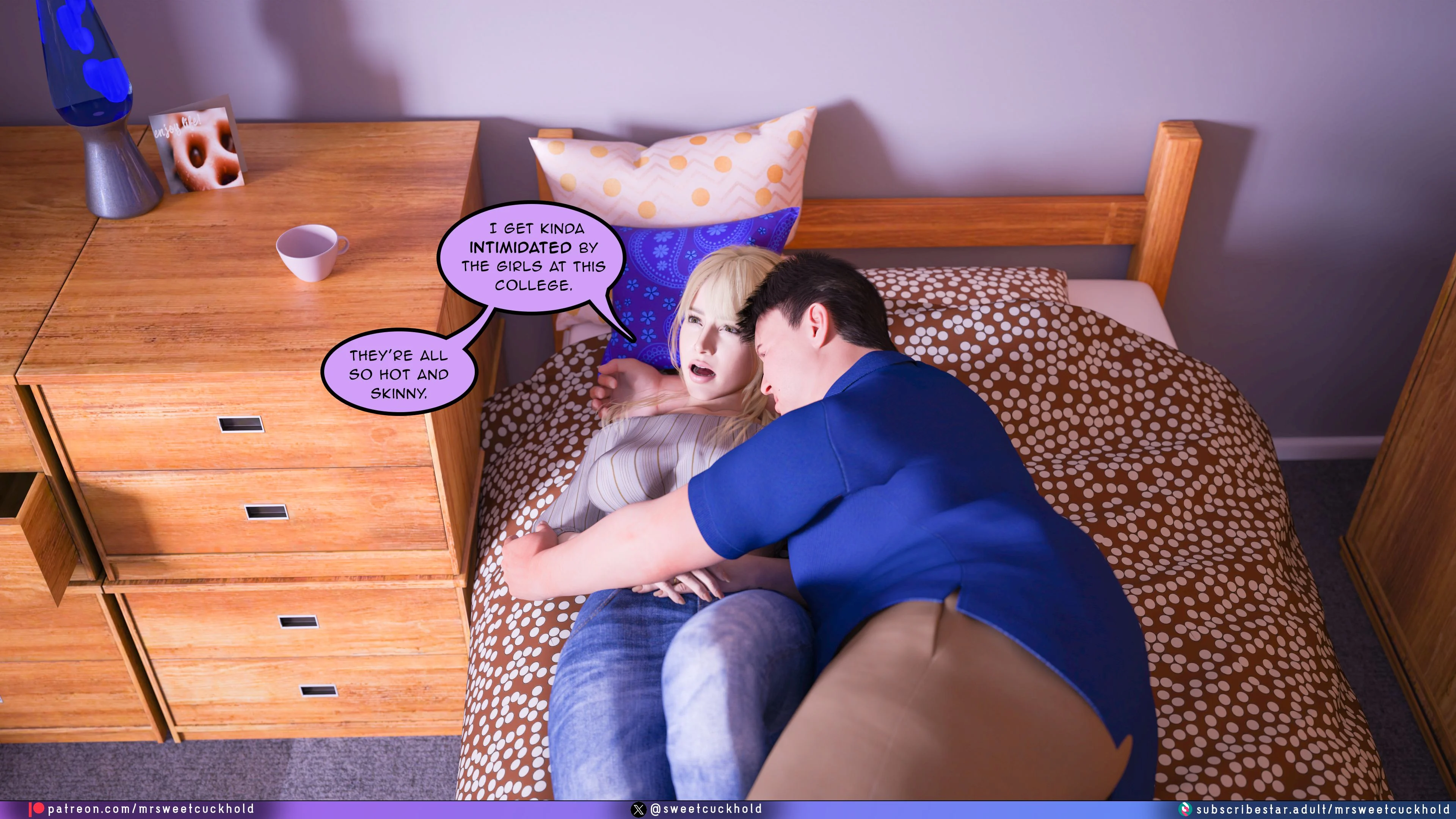 Much bigger than my boyfriend [Mr.SweetCuckhold] 8 . Much bigger than my boyfriend - College Days - Chapter 8 [Mr.SweetCuckhold] – page 35