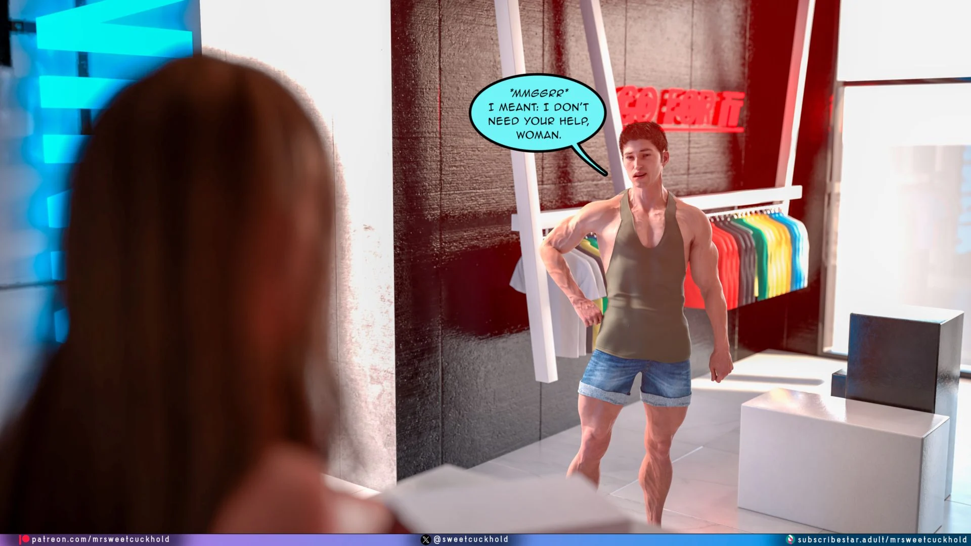 Much bigger than my boyfriend [Mr.SweetCuckhold] 6 . Tim's Revenge - Chapter 6 [Mr.SweetCuckhold] – page 28