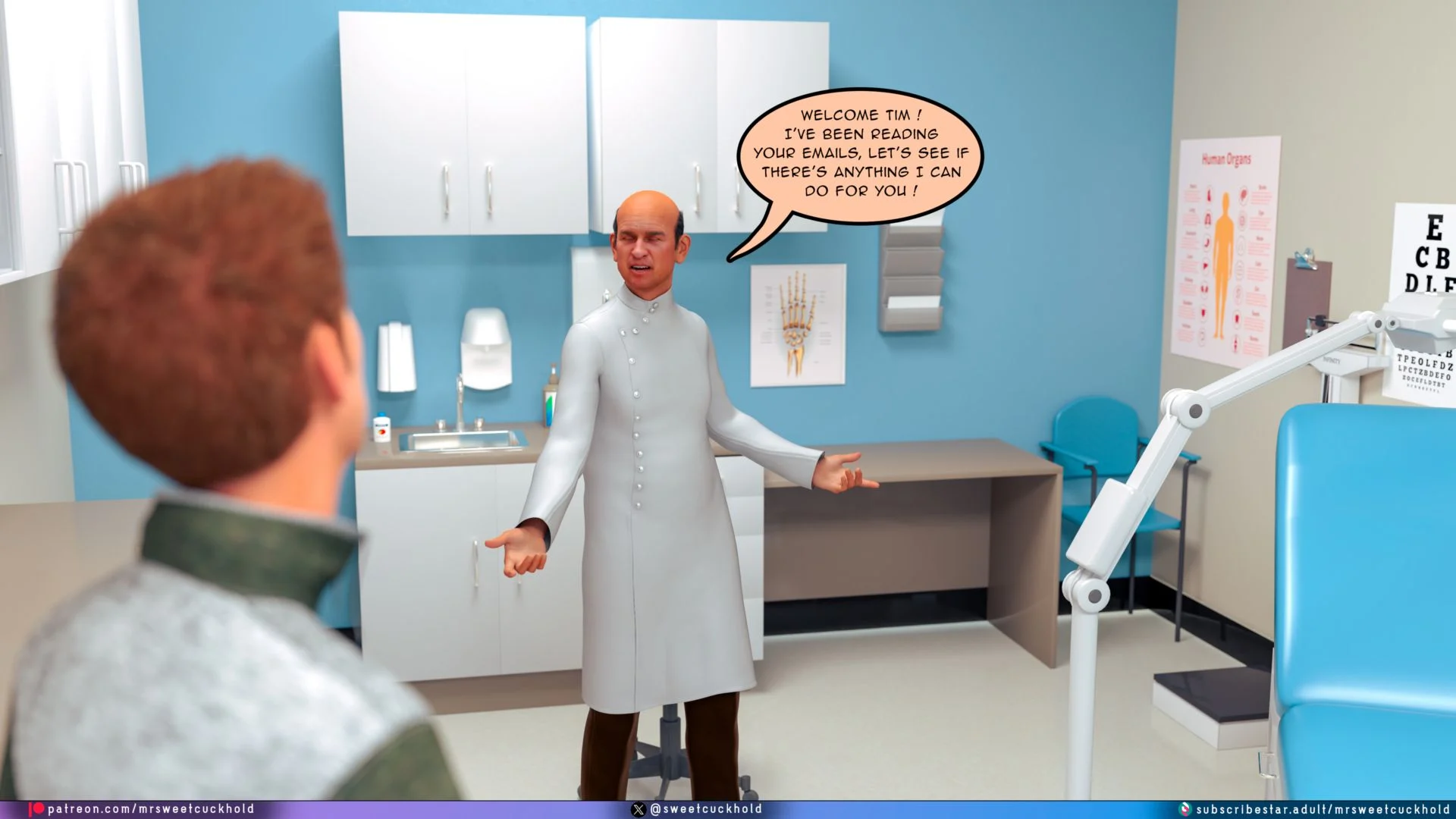 Much bigger than my boyfriend [Mr.SweetCuckhold] 6 . Tim's Revenge - Chapter 6 [Mr.SweetCuckhold] – page 7