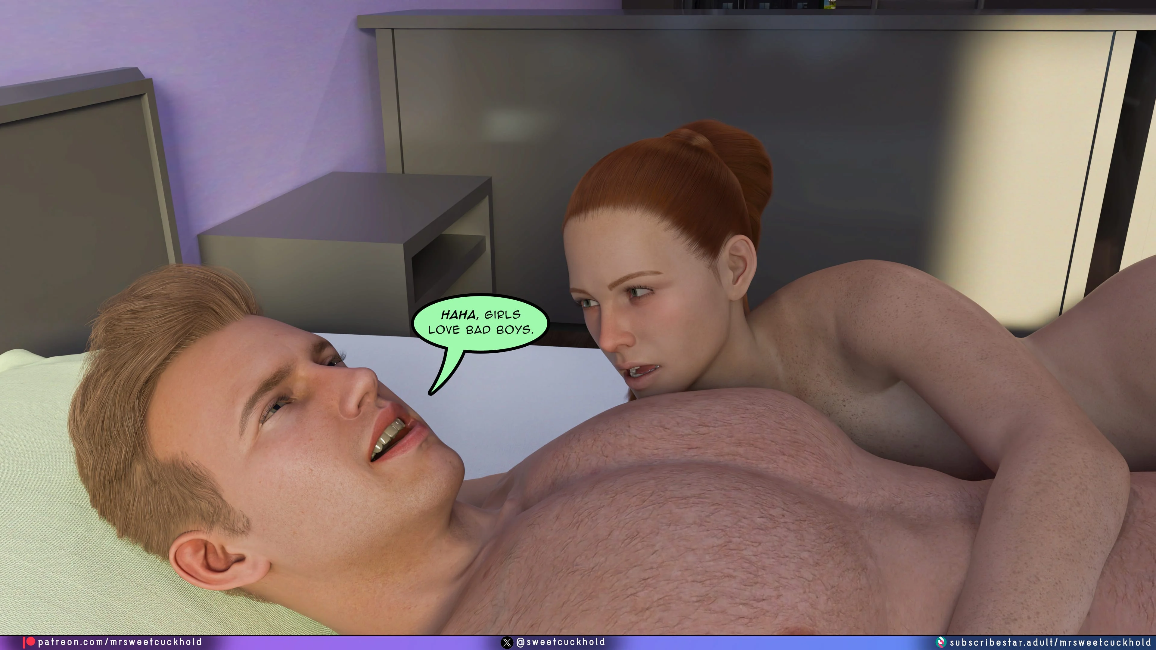 Much bigger than my boyfriend [Mr.SweetCuckhold] 11 . Much bigger than my boyfriend - College Days - Chapter 11 [Mr.SweetCuckhold] – page 46