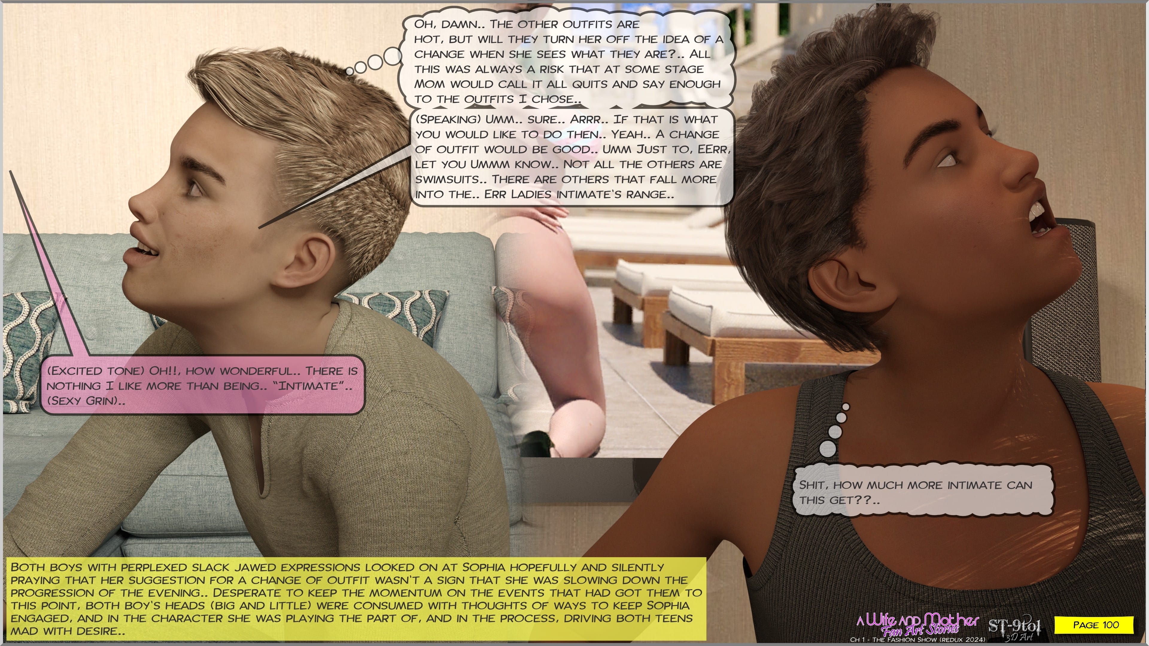 Fan Art Stories 1.1.5 . The Fashion Show - Redux 2024 – page 102
