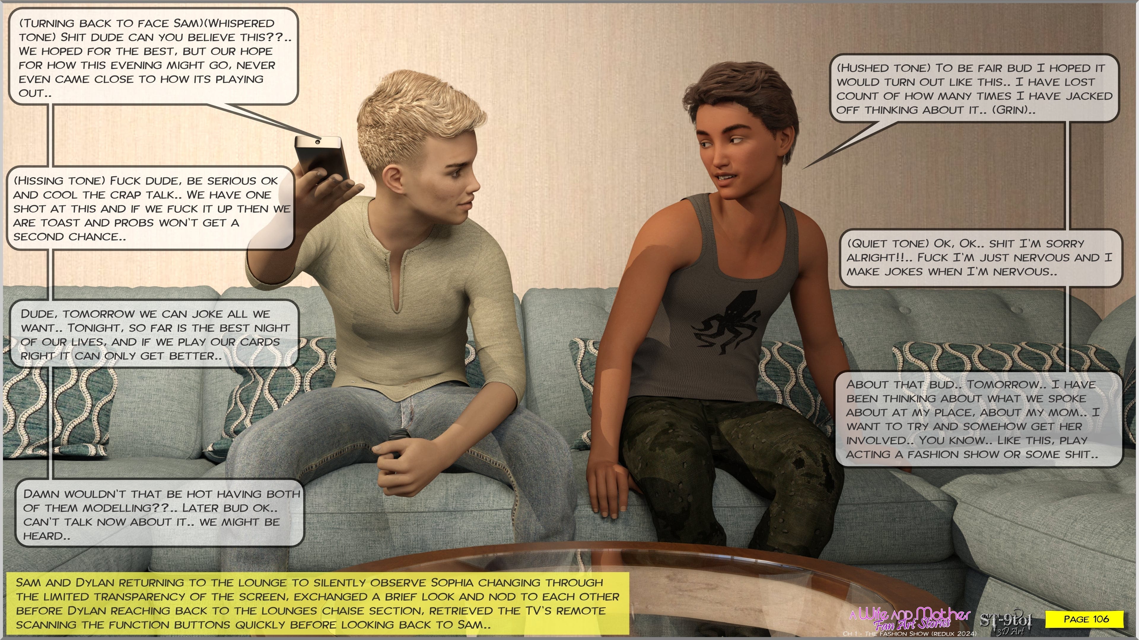 Fan Art Stories 1.1.5 . The Fashion Show - Redux 2024 – page 108