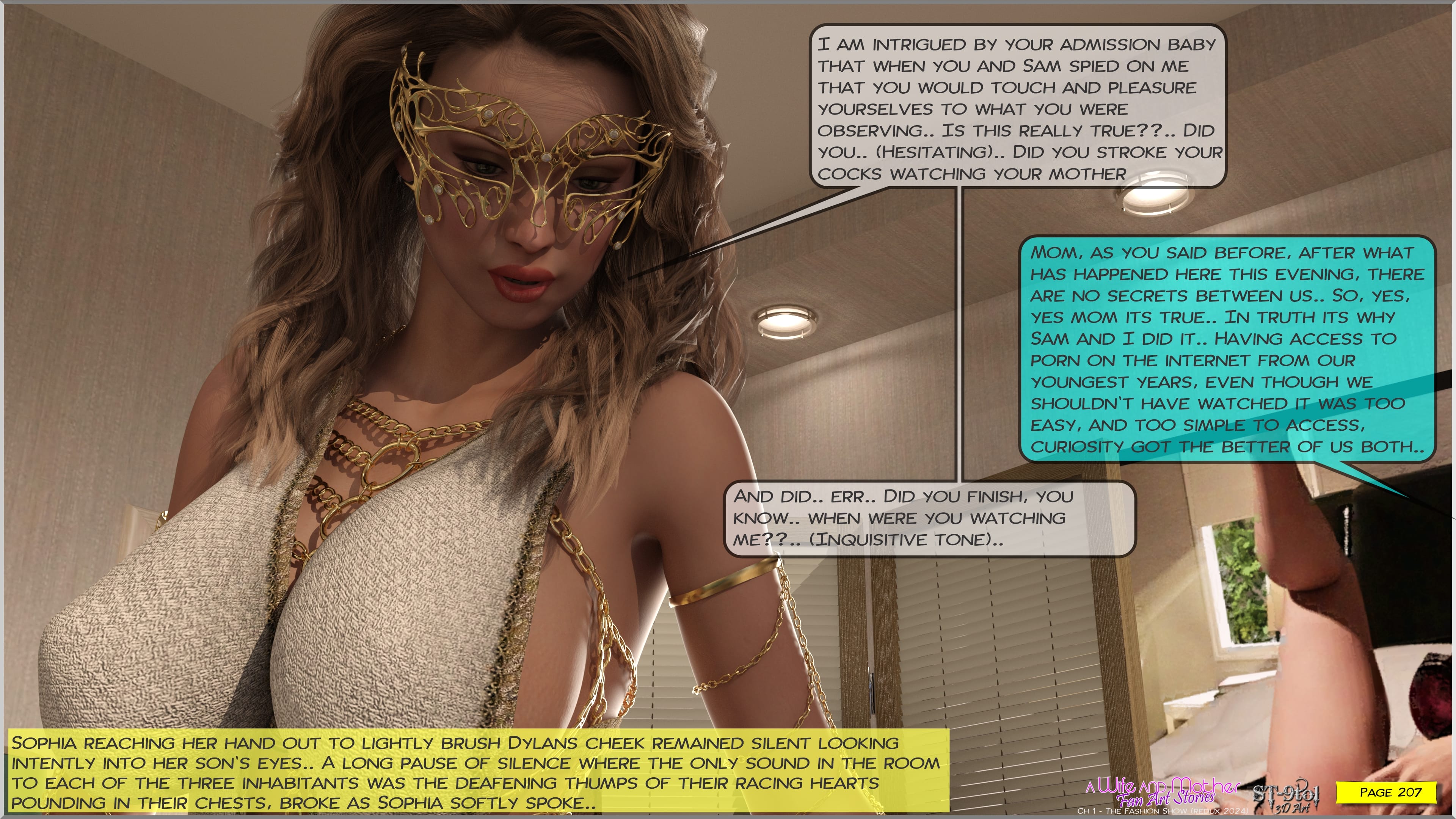 Fan Art Stories 1.1.5 . The Fashion Show - Redux 2024 – page 209